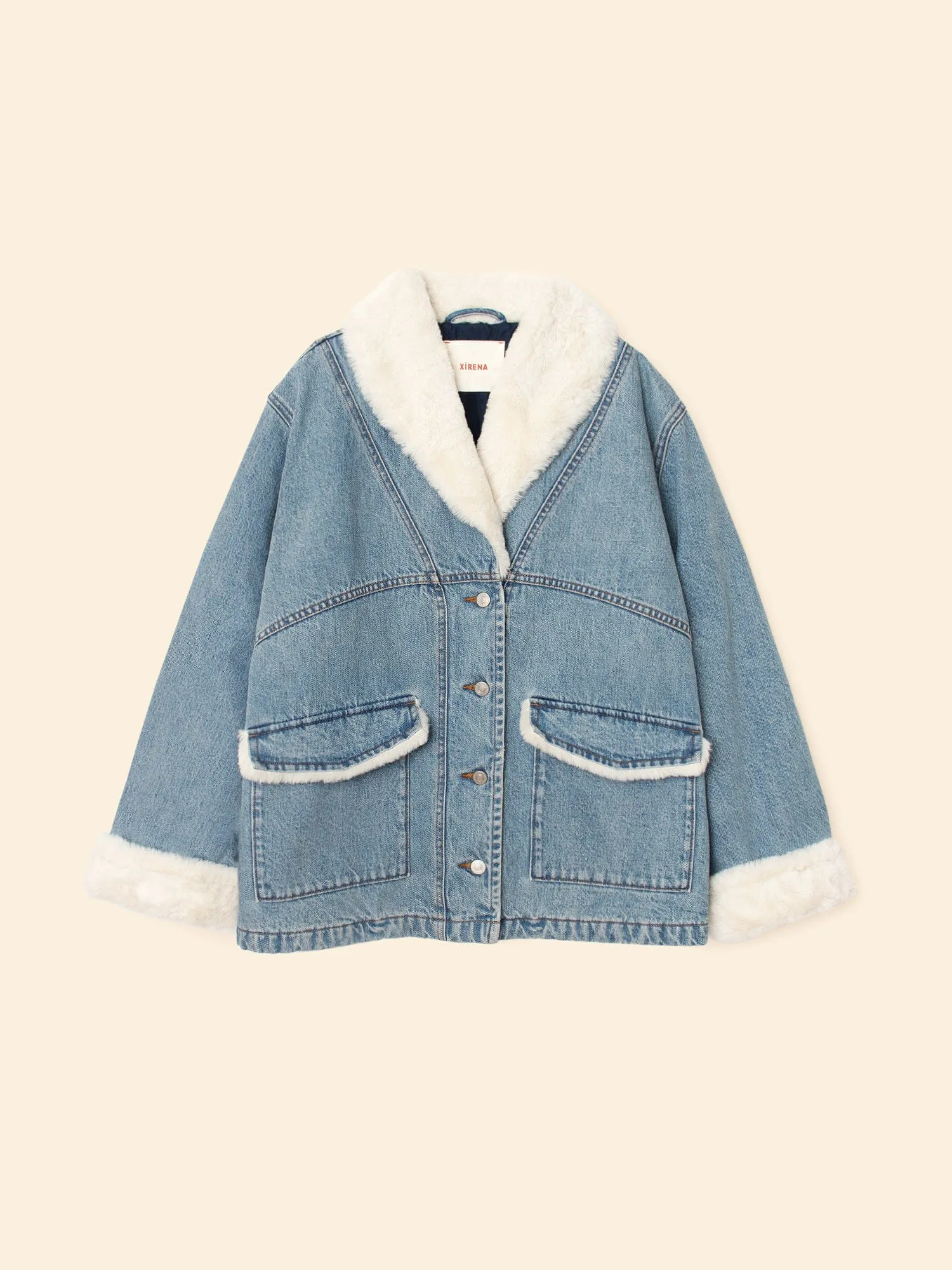 Twilight Blue Edwin Denim Jacket sold by XiRENA product image thumbnail 3