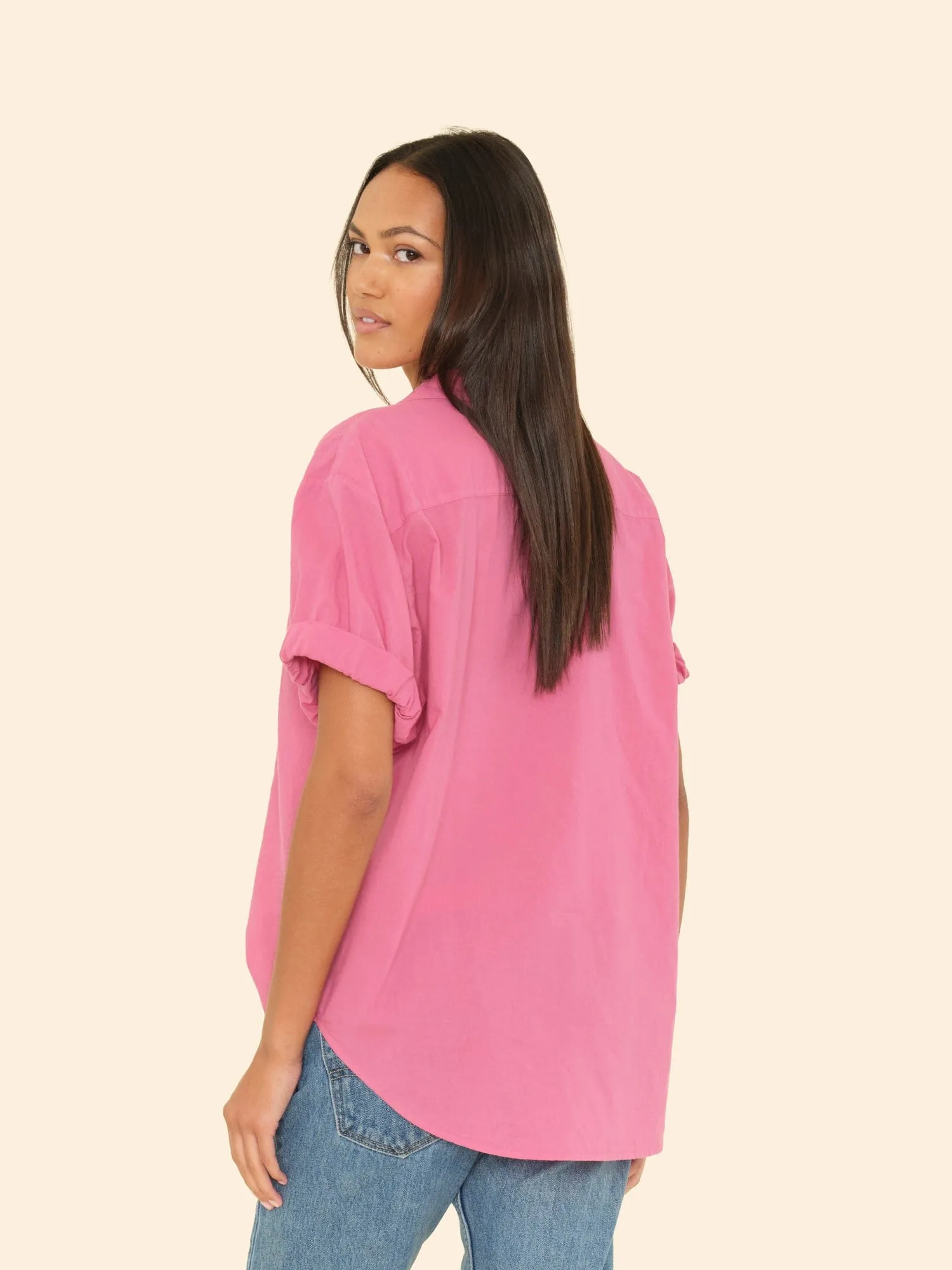 Berry Rose Channing Shirt sold by XiRENA product image thumbnail 2