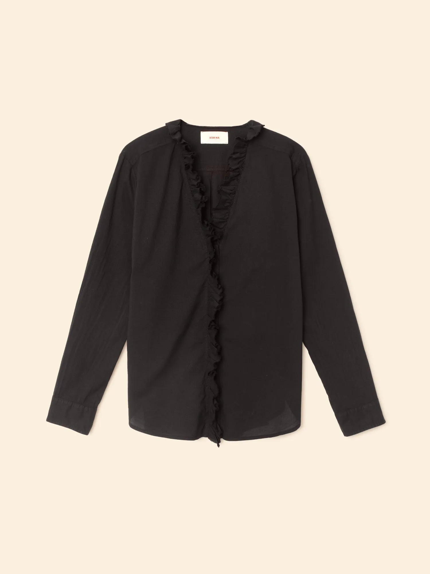 Black Kayde Shirt sold by XiRENA product image thumbnail 4