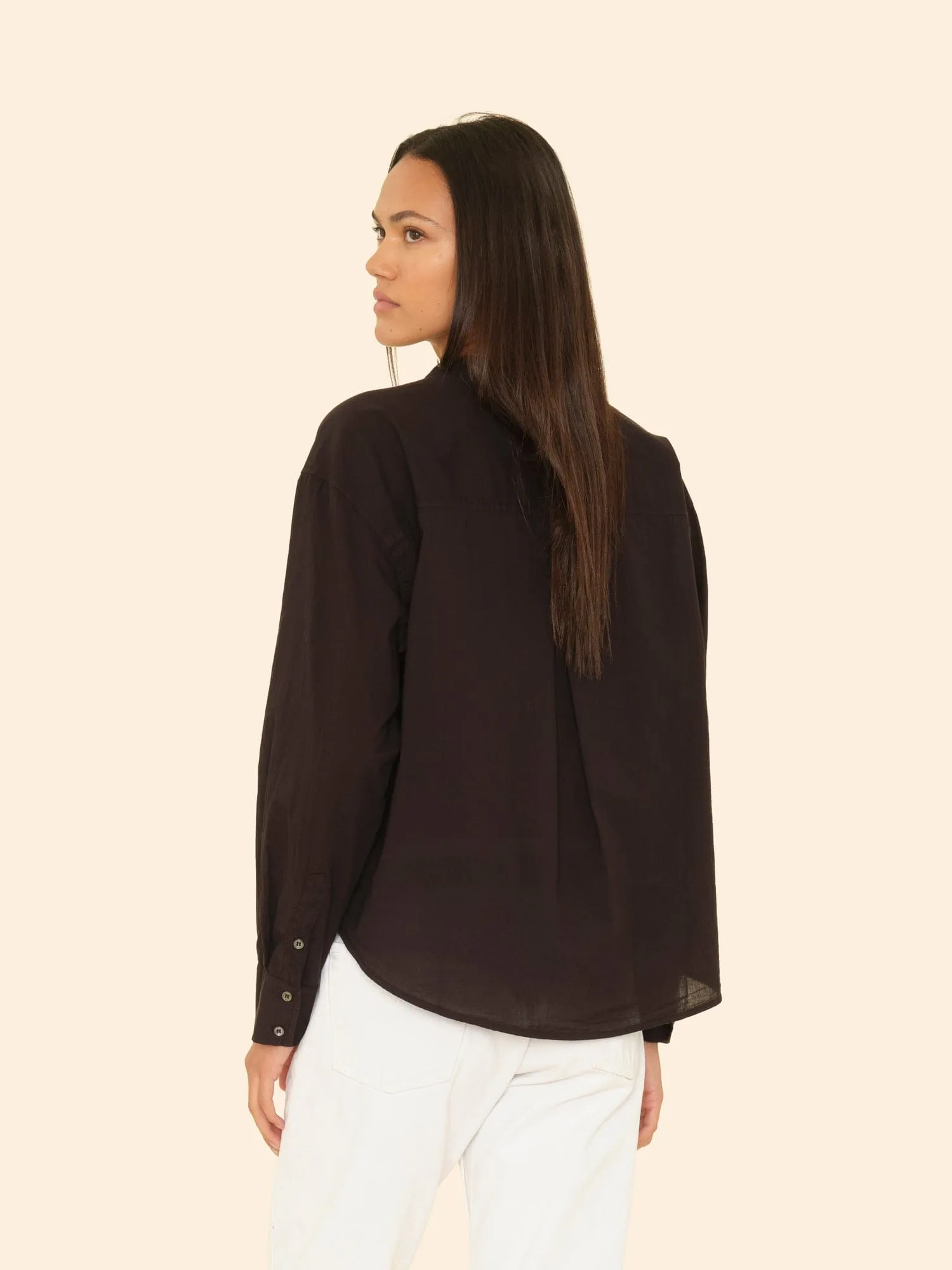 Black Miranda Shirt sold by XiRENA product image thumbnail 2