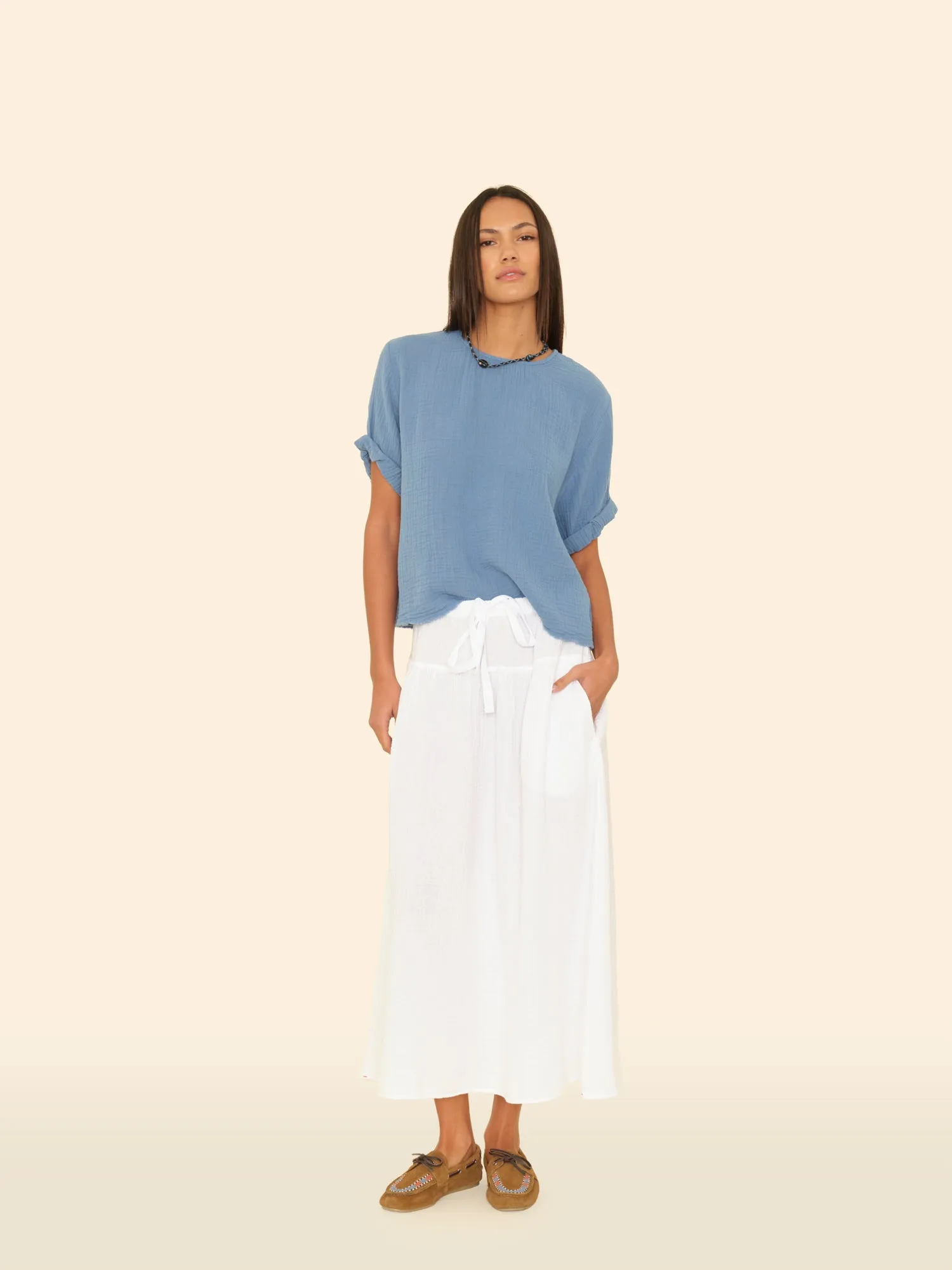 White Irene Skirt sold by XiRENA