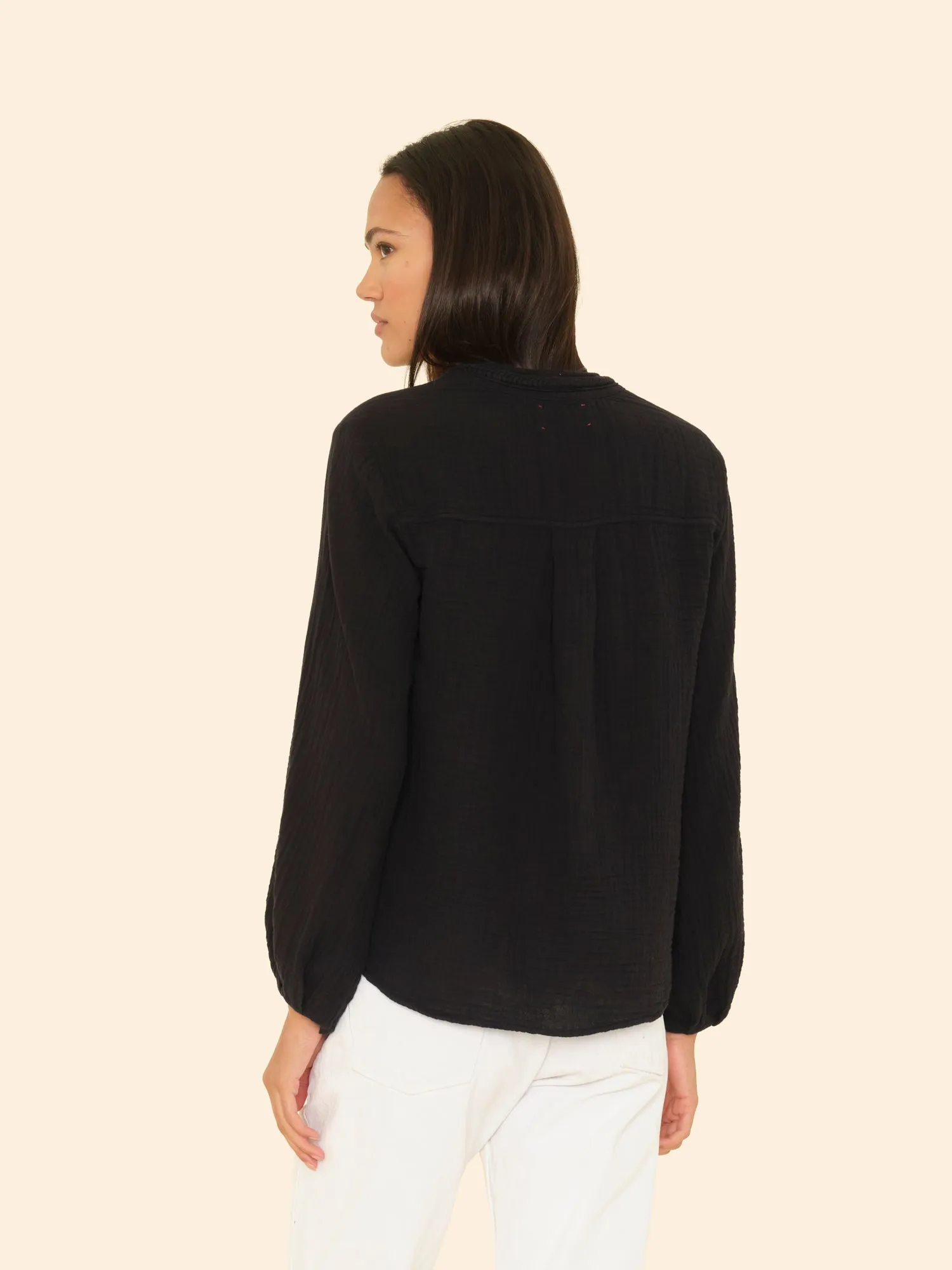 Black Arielle Top sold by XiRENA product image thumbnail 3