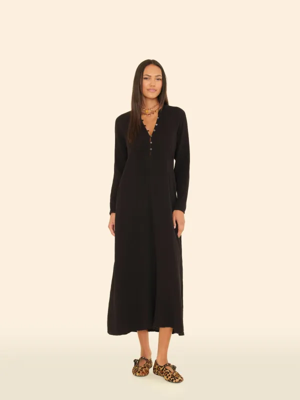 Black Tabitha Dress sold by XiRENA