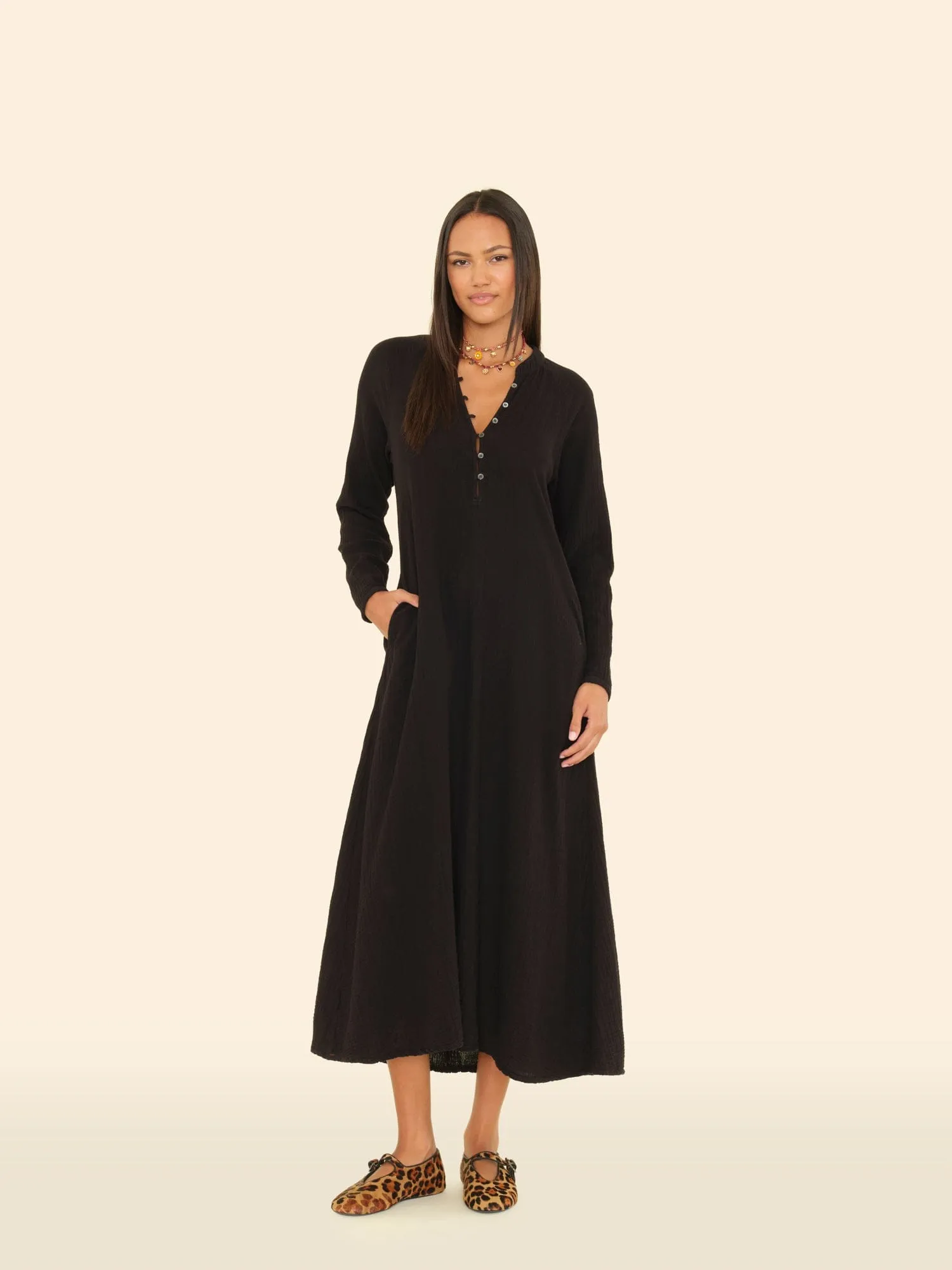 Black Tabitha Dress sold by XiRENA product image thumbnail 3