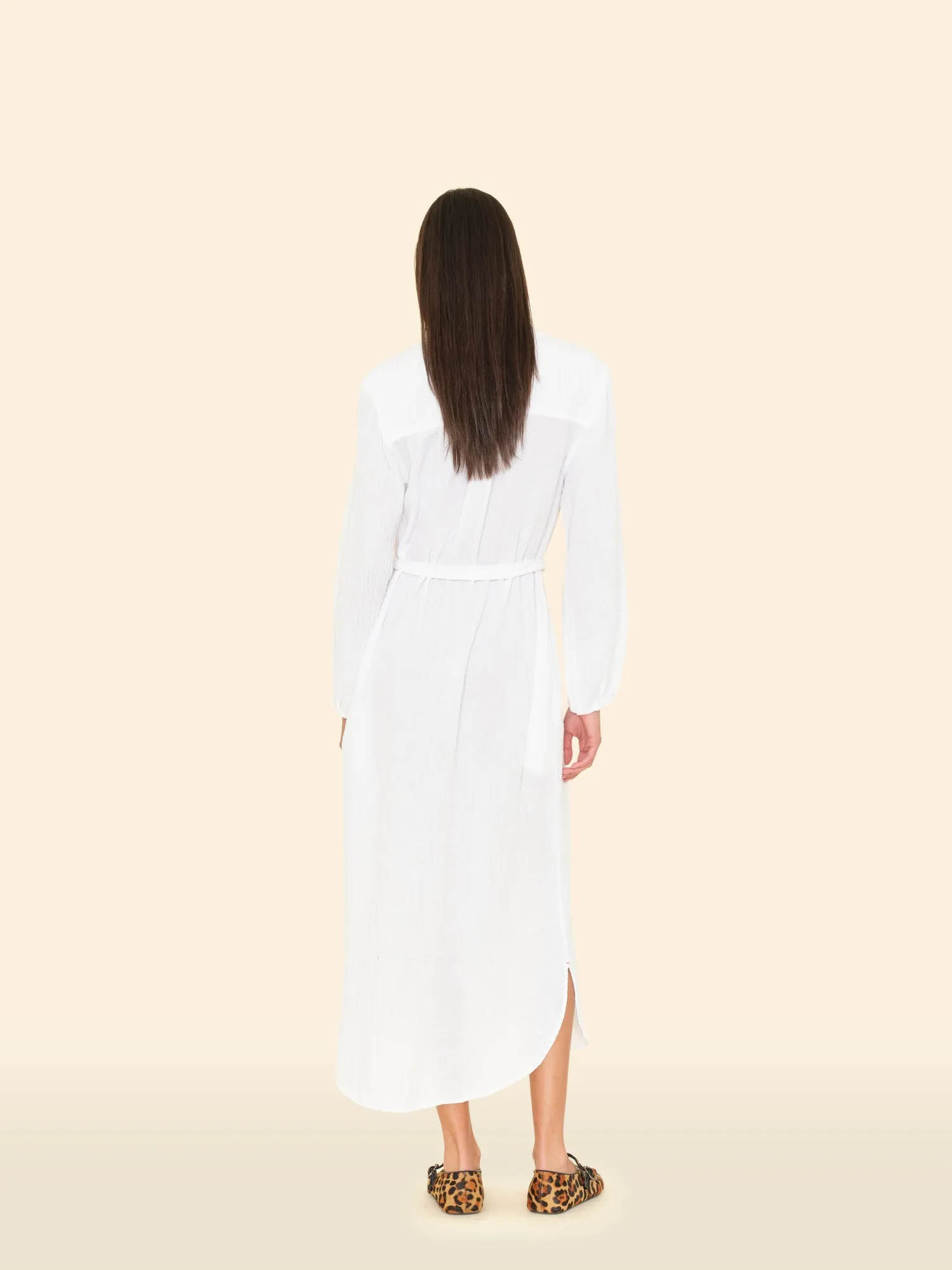 White Josephine Dress sold by XiRENA product image thumbnail 2