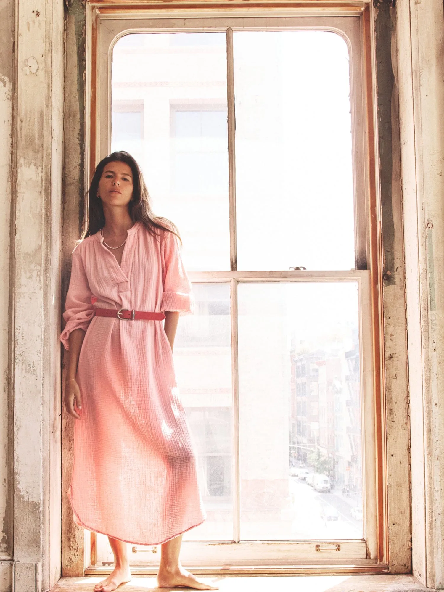 Pink Rose Josephine Dress sold by XiRENA product image thumbnail 2