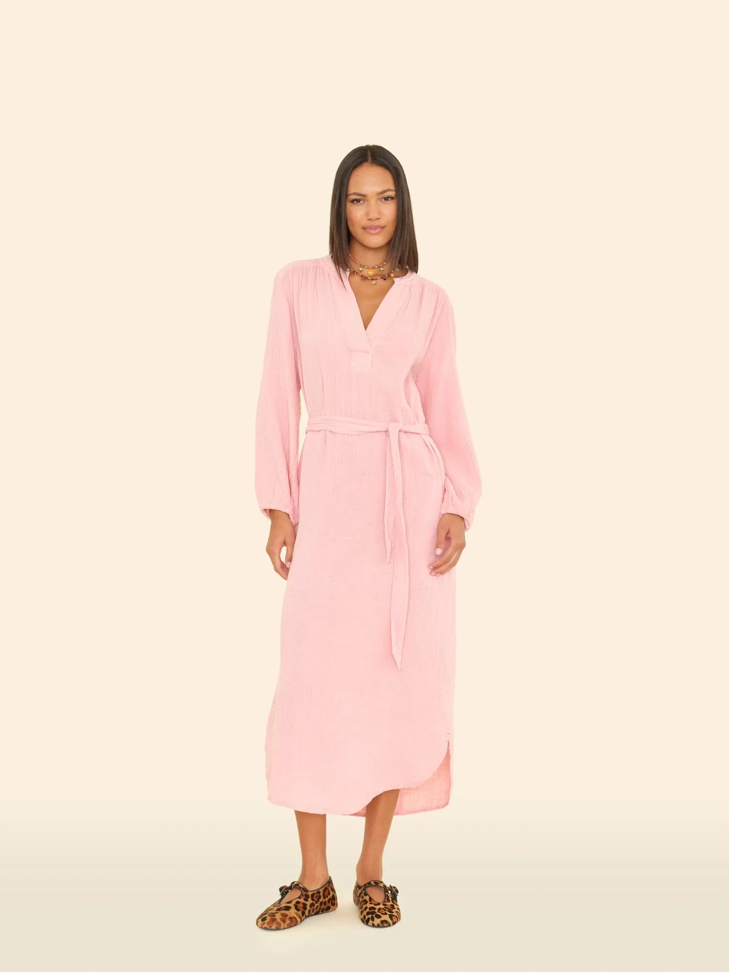 Pink Rose Josephine Dress sold by XiRENA