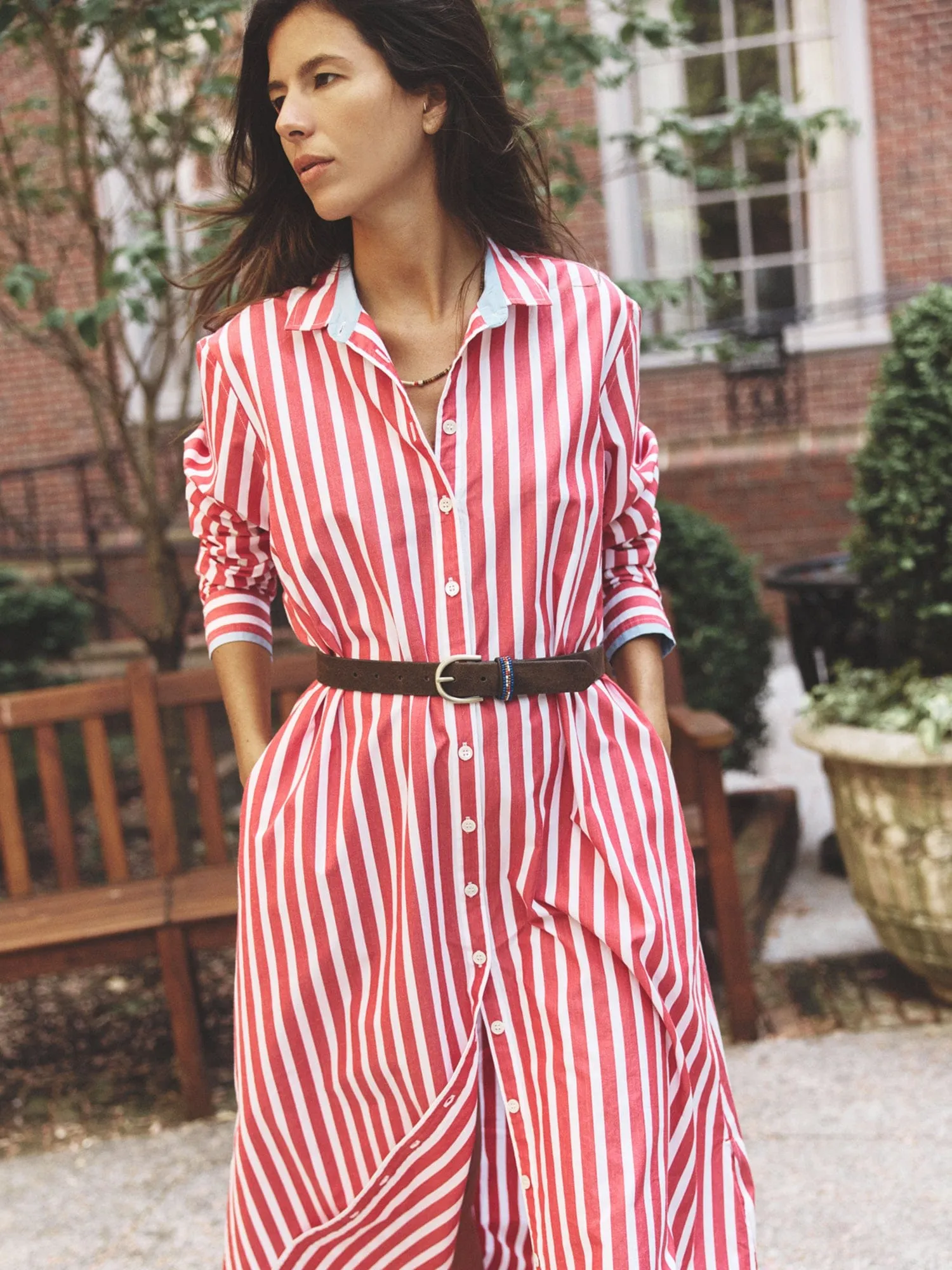 Deep Brown Brix Belt sold by XiRENA product image thumbnail 2