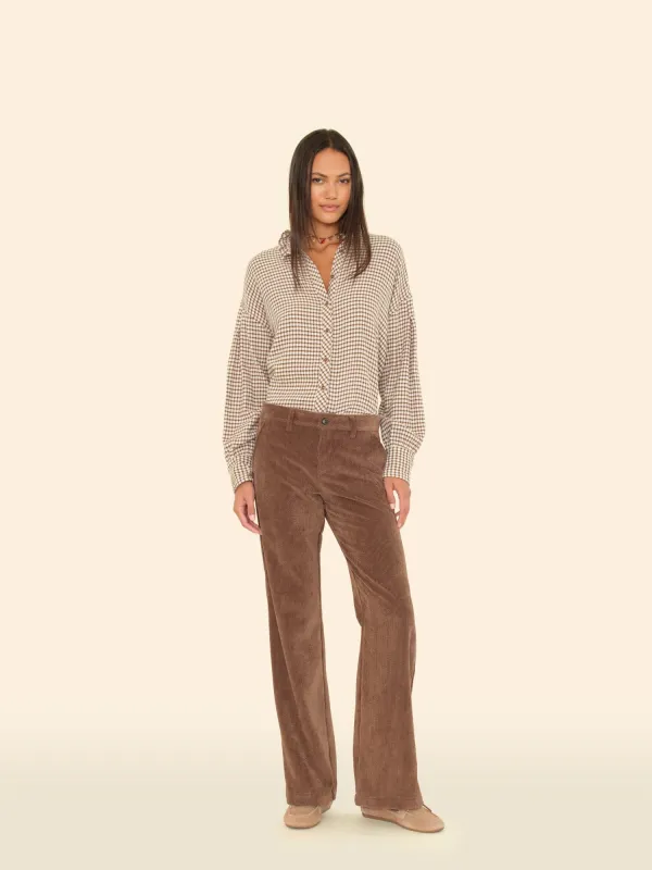 Brown Sable Serra Pant made by XiRENA