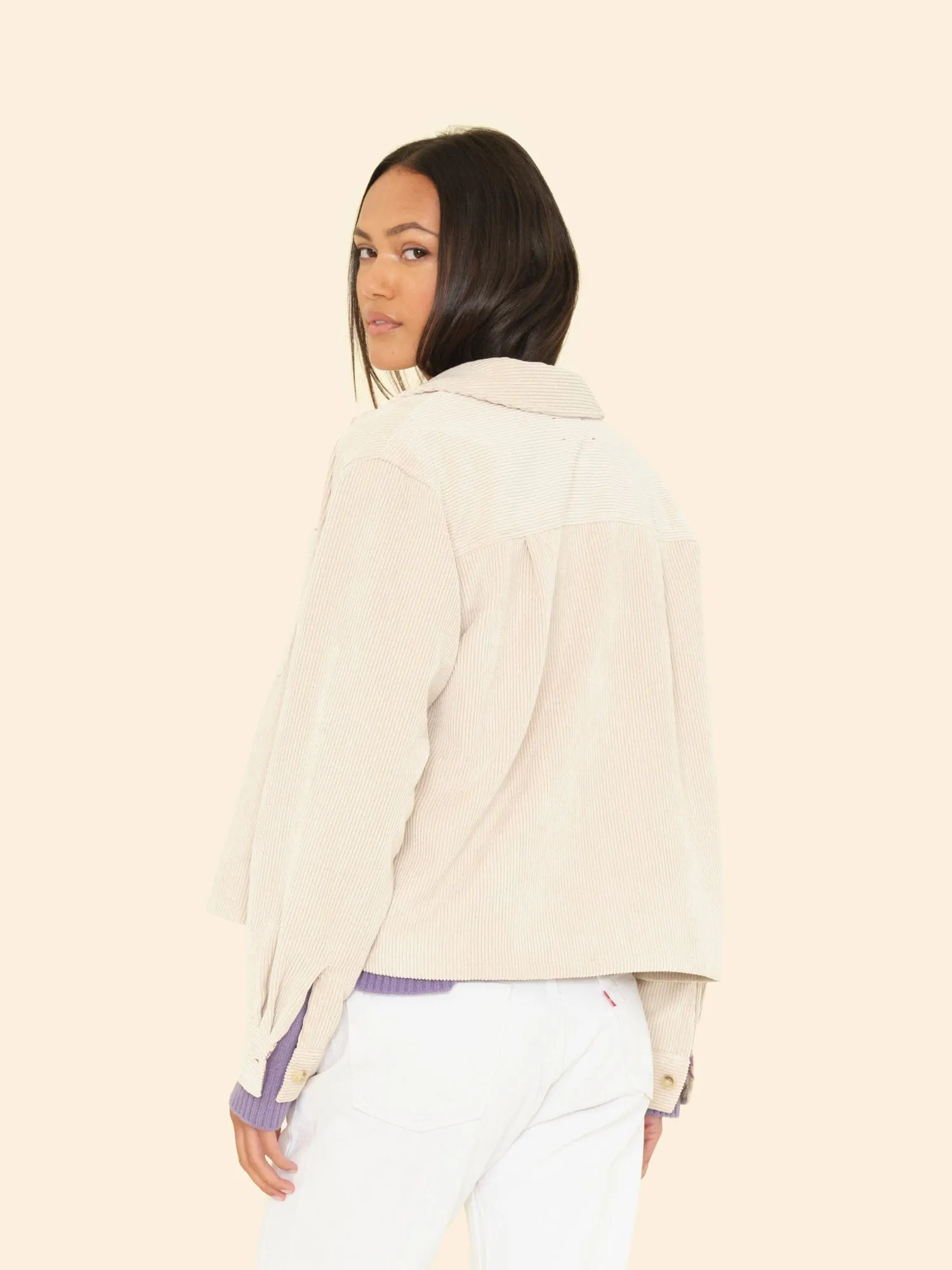Light Sand Benji Jacket sold by XiRENA product image thumbnail 3