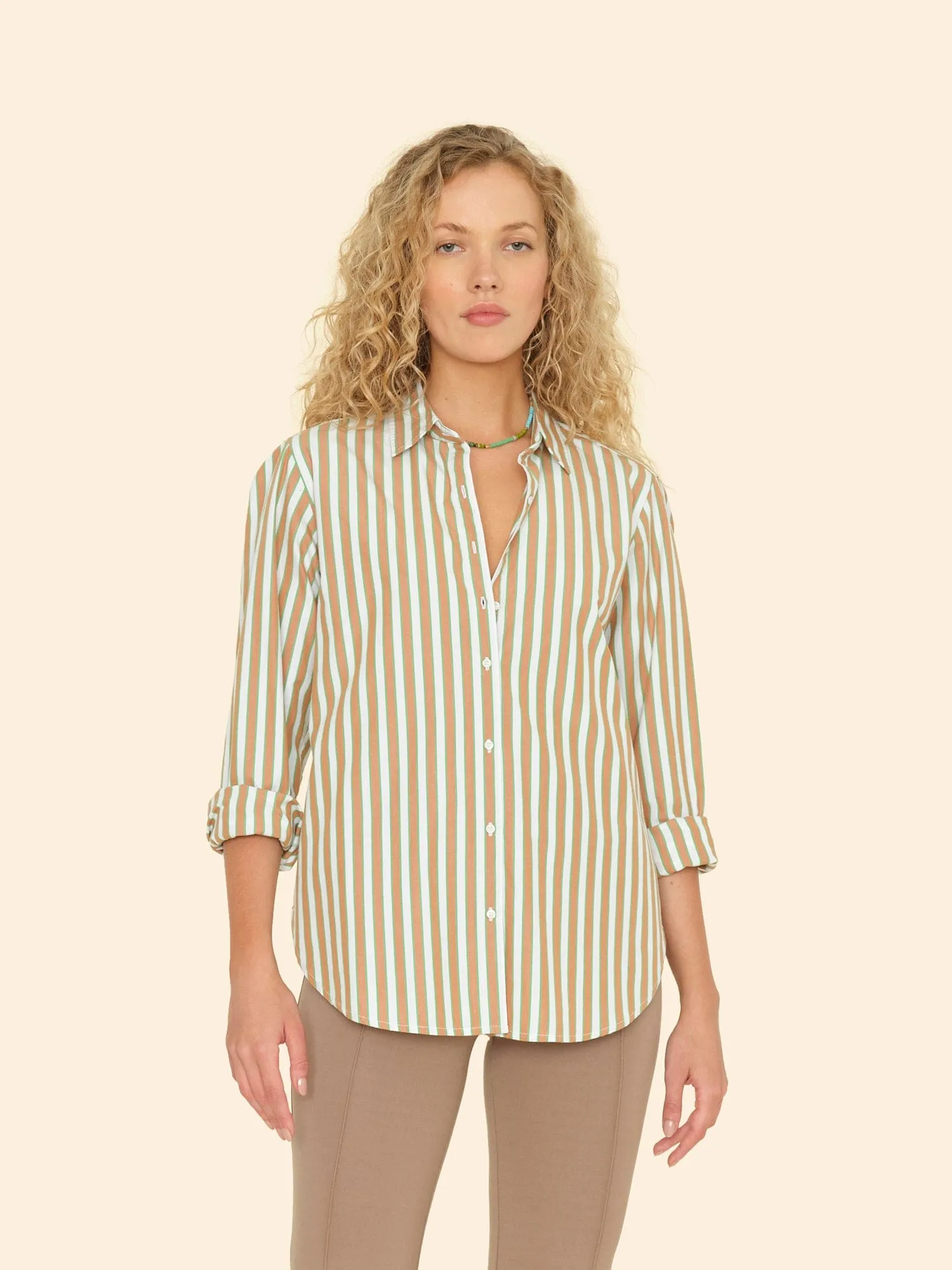 Tobac Green Beau Shirt sold by XiRENA product image thumbnail 3