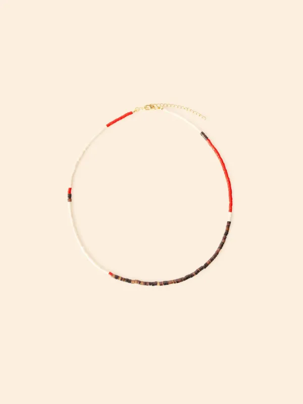 Tiger Red Devan Necklace made by XiRENA