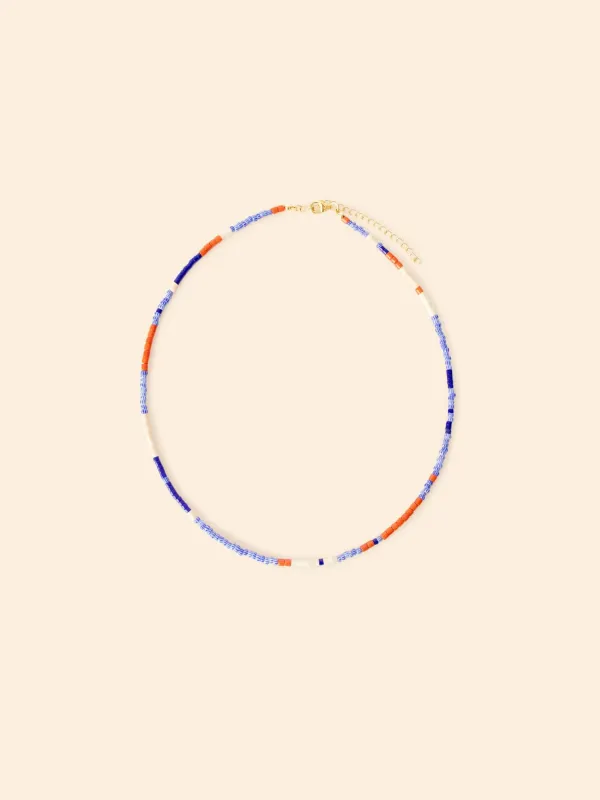 Blue Jasper Isabel Necklace made by XiRENA