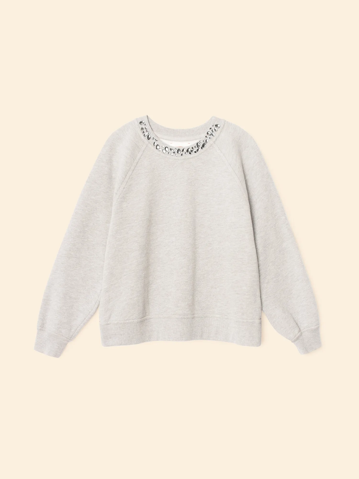 Heather Grey Whit Sweatshirt sold by XiRENA