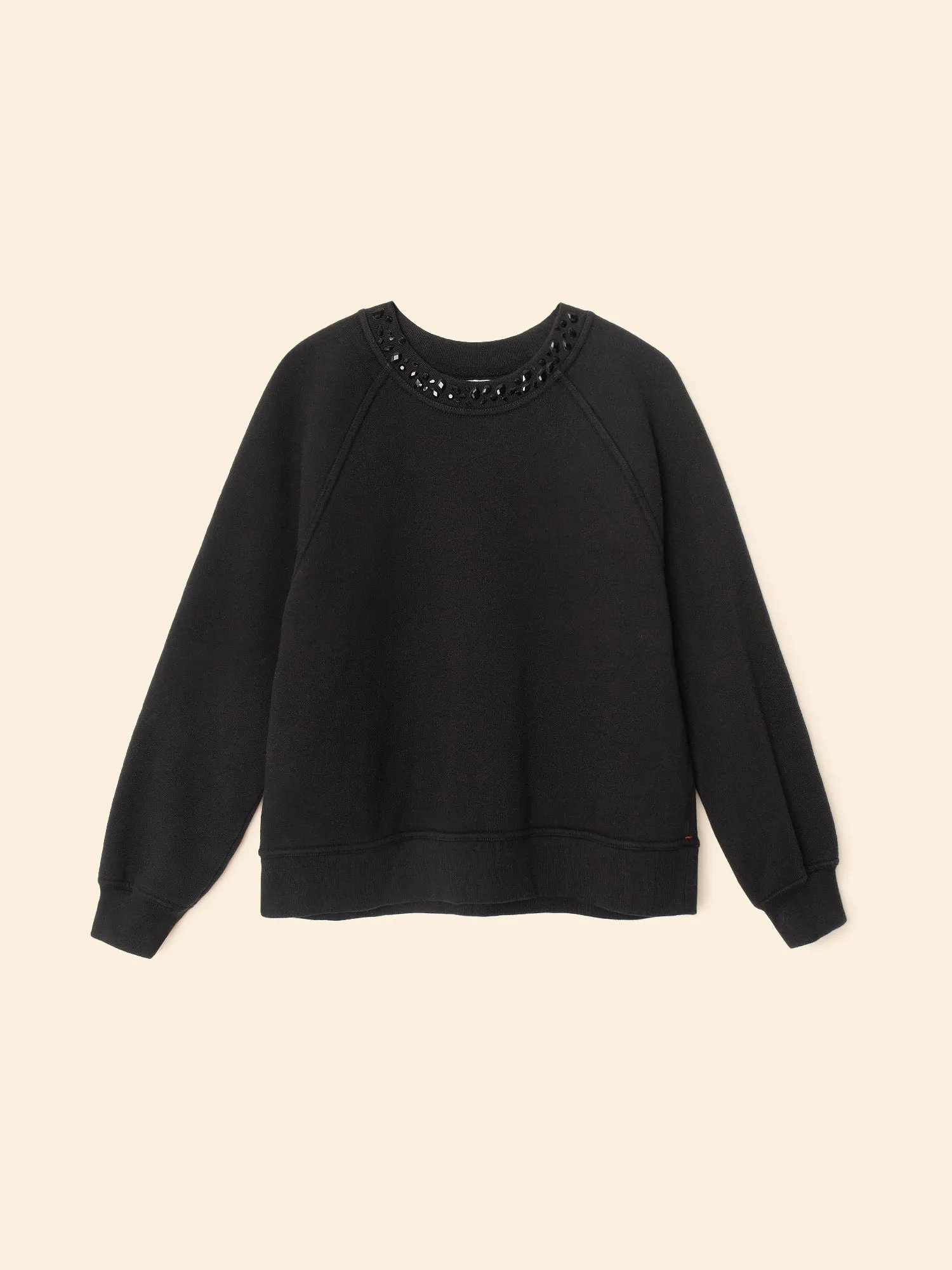 Black Whit Sweatshirt sold by XiRENA product image thumbnail 4