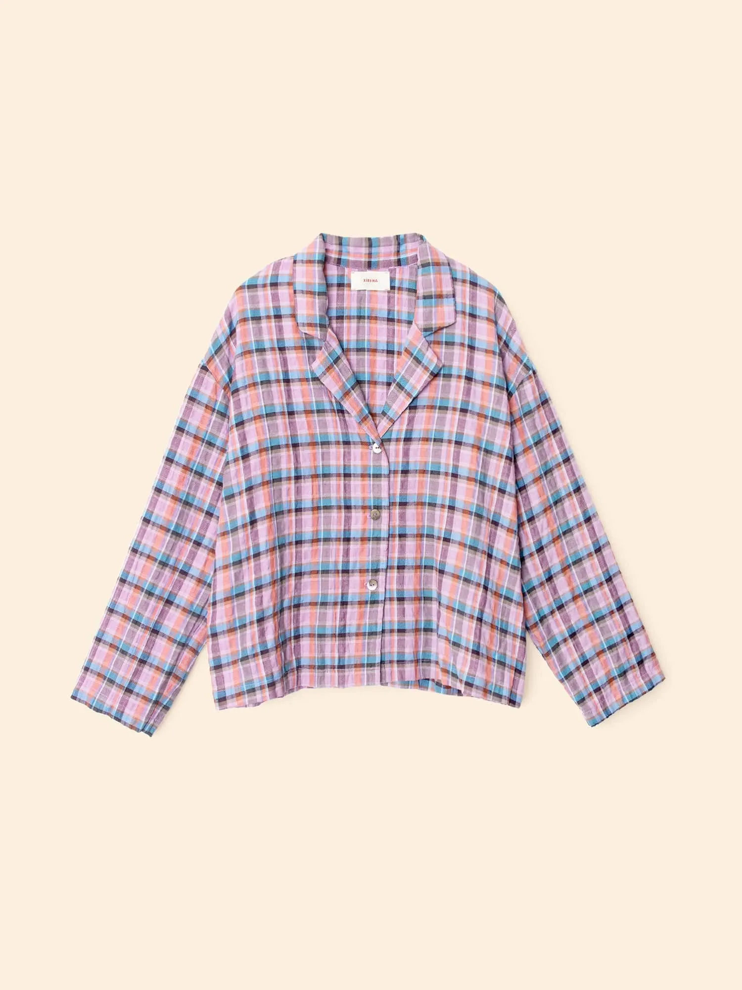 Moonstone Lyra Plaid Pajama Set sold by XiRENA product image thumbnail 3