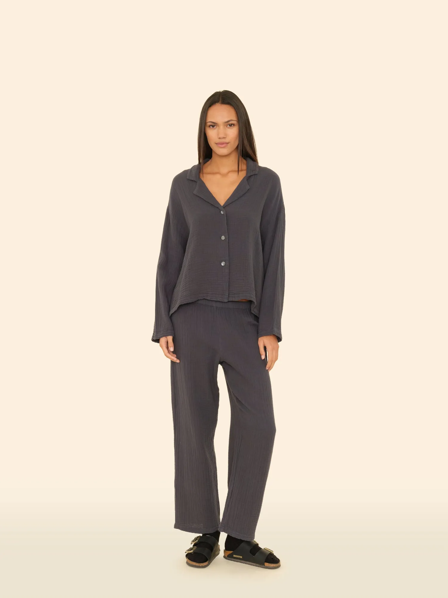 Stormy Night Lyra Gauze Pajama Set sold by XiRENA