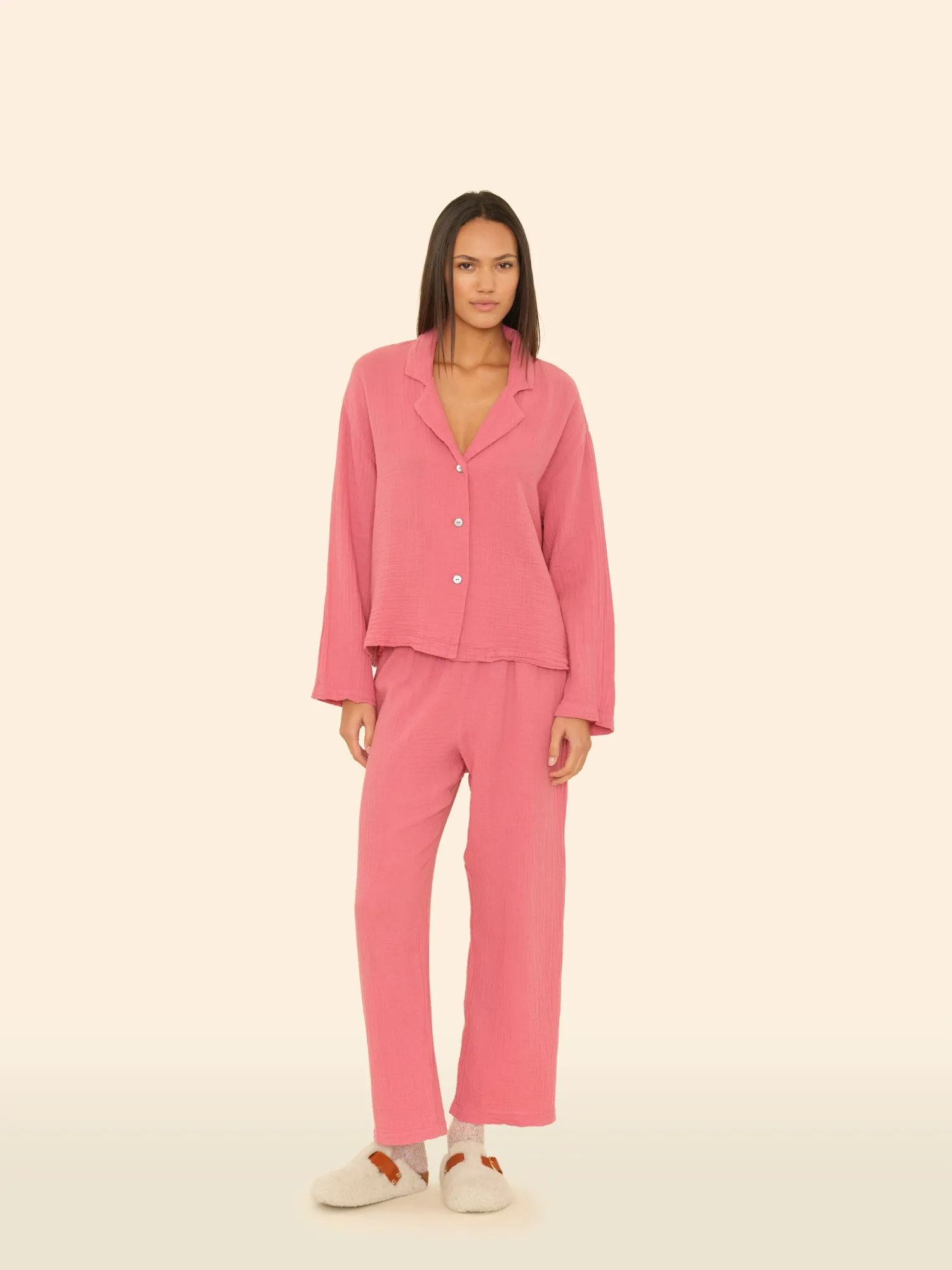 Rosebloom Lyra Gauze Pajama Set sold by XiRENA