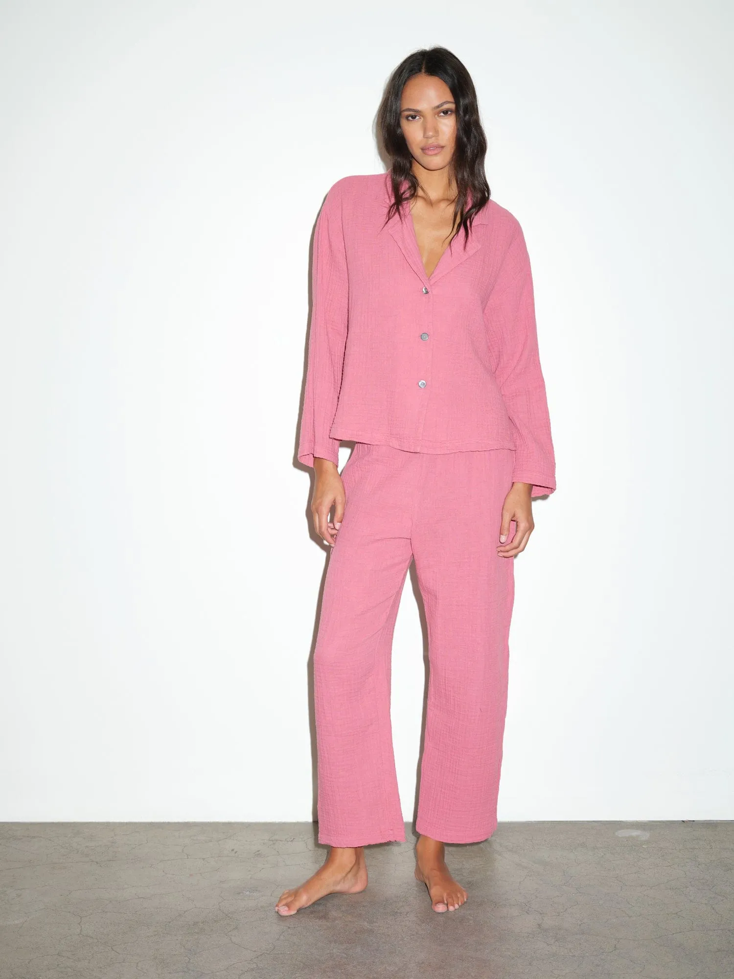 Rosebloom Lyra Gauze Pajama Set sold by XiRENA product image thumbnail 2