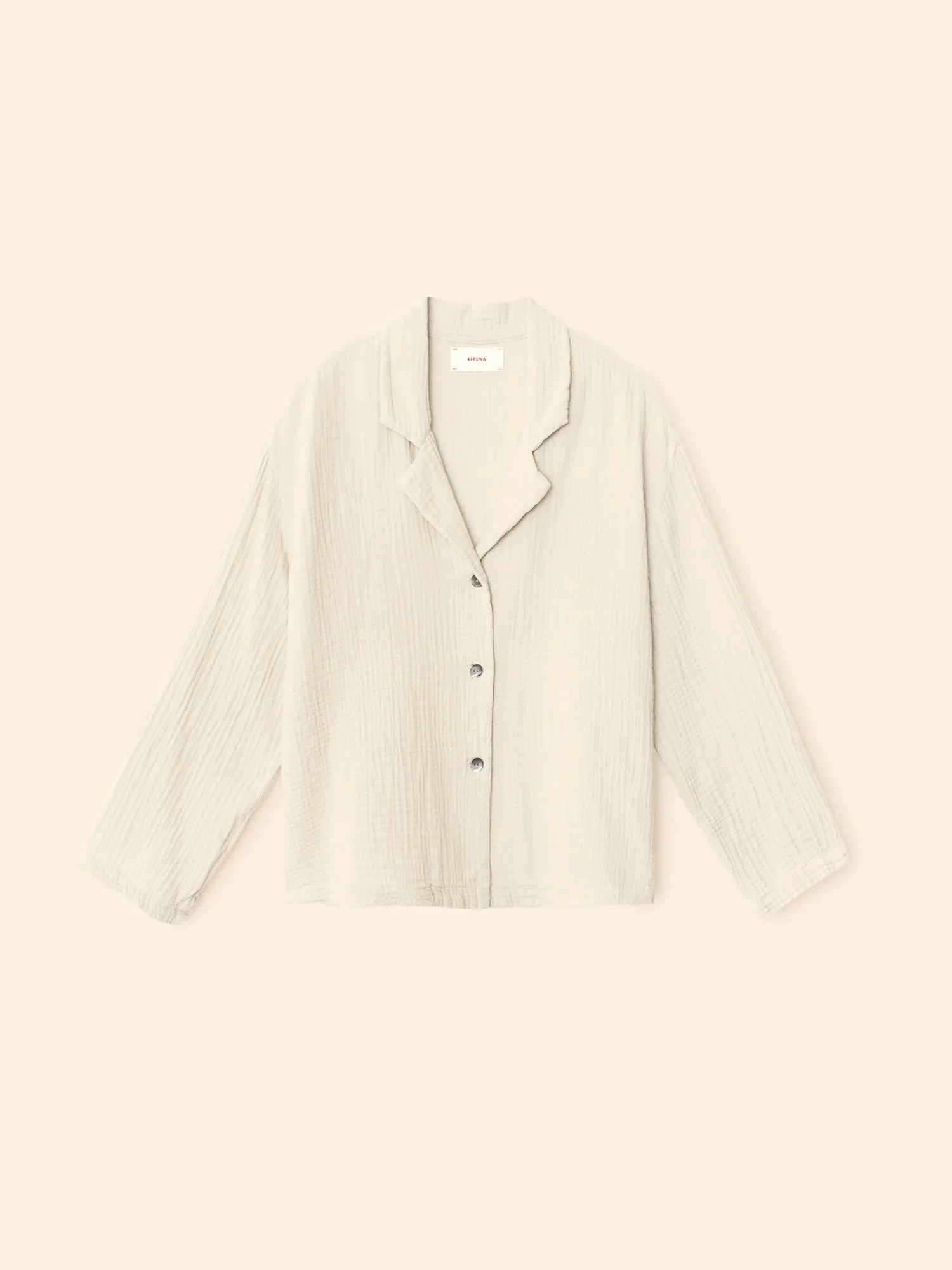 Grey Mist Lyra Gauze Pajama Set sold by XiRENA product image thumbnail 4