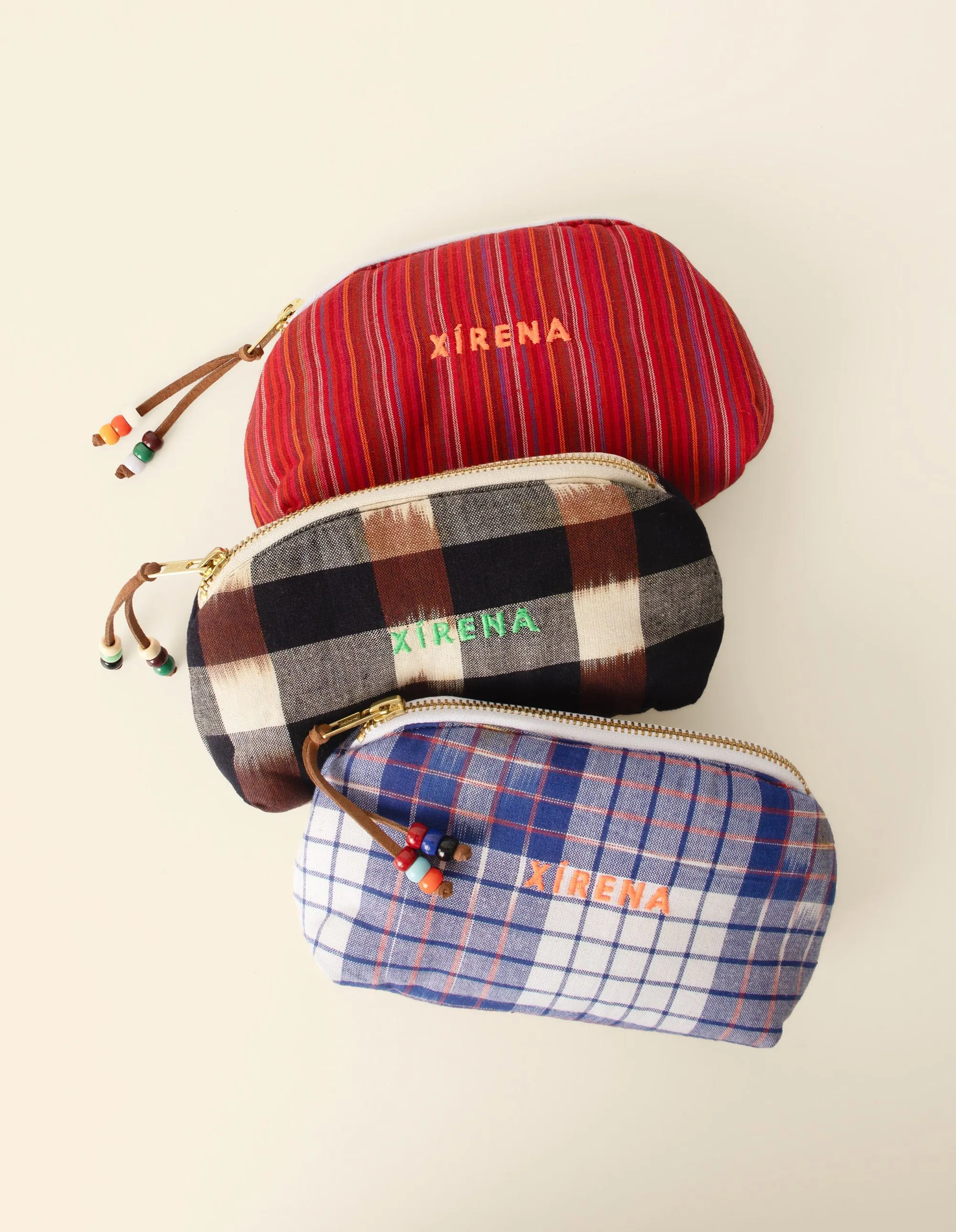 Lapis Check Mini Ellie Pouch sold by XiRENA product image thumbnail 4