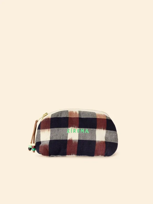 Canyon Plaid Mini Ellie Pouch made by XiRENA