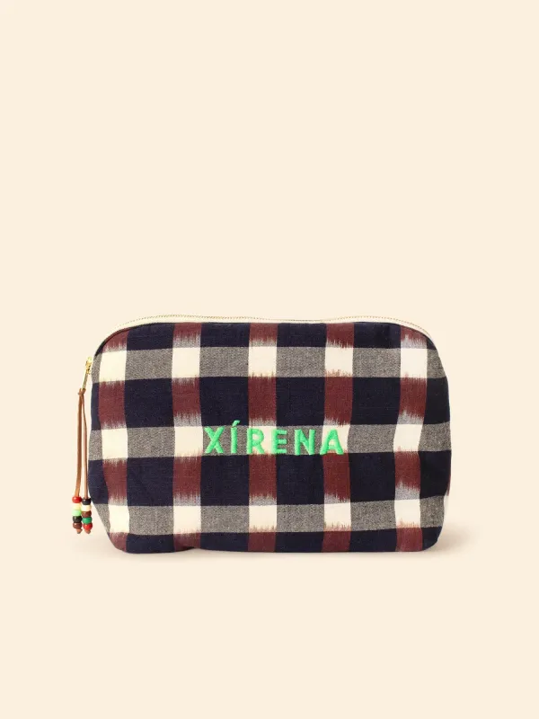 Canyon Plaid Ellie Pouch sold by XiRENA