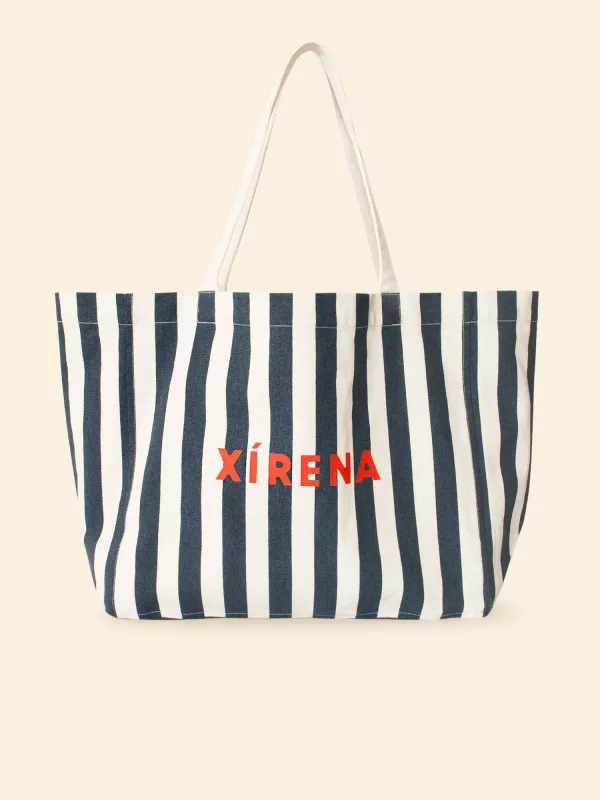 Manner Stripe Layton Tote sold by XiRENA
