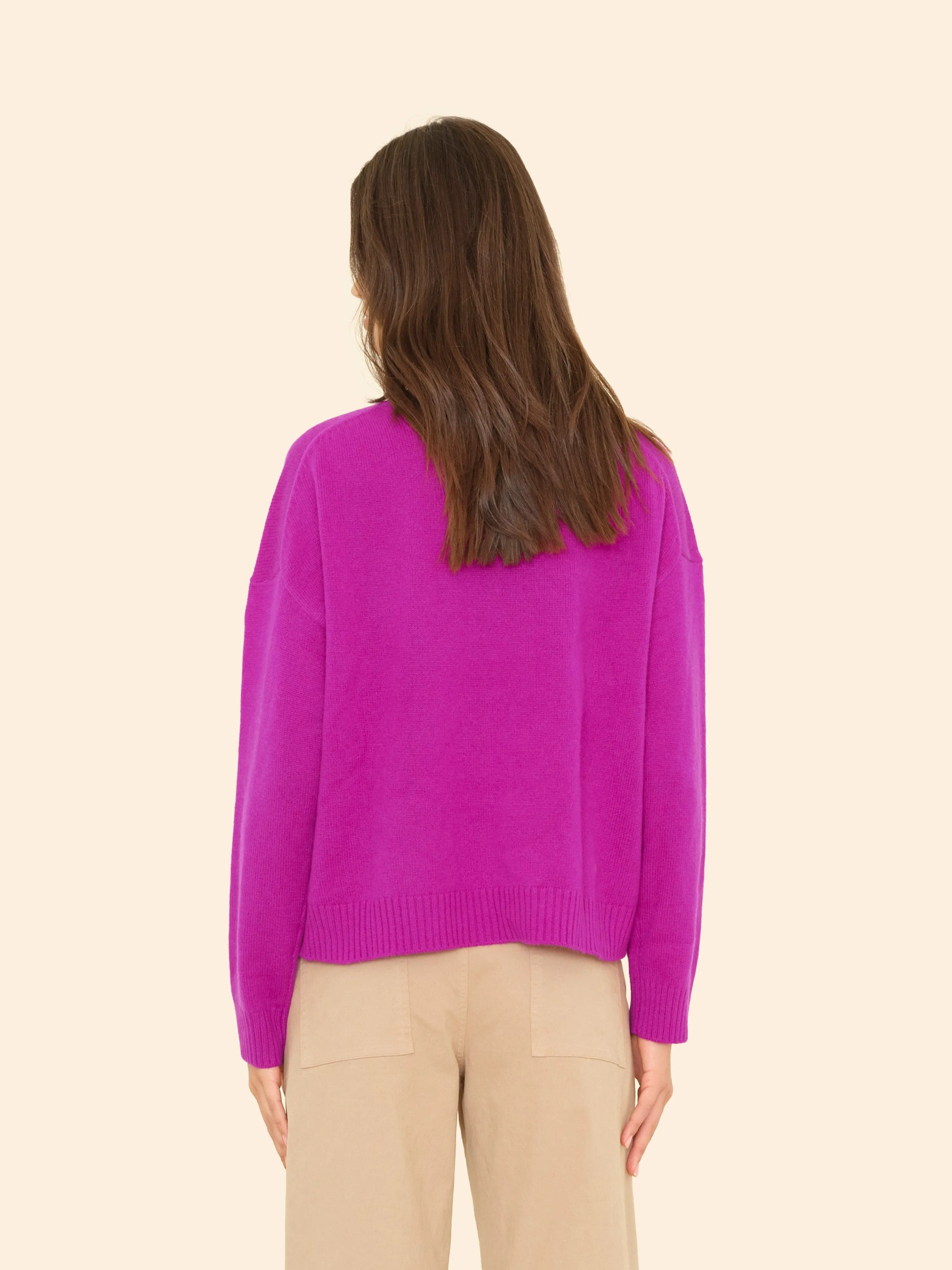 Electric Violet Lela Sweater sold by XiRENA product image thumbnail 2