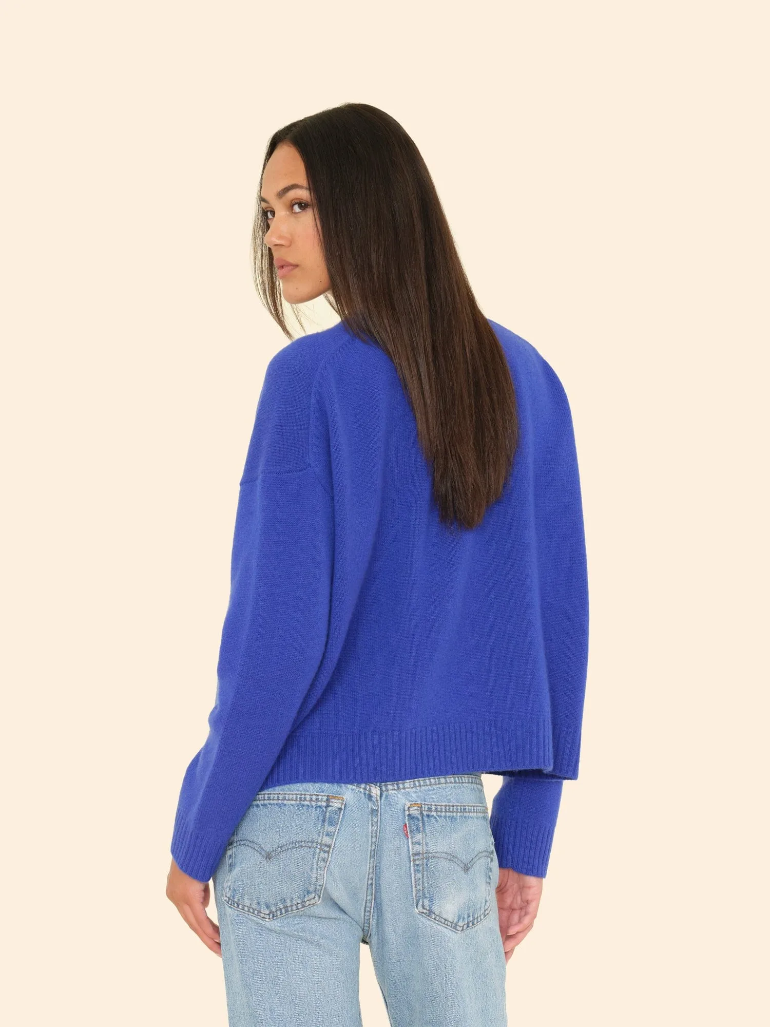 Bright Cobalt Lela Sweater sold by XiRENA product image thumbnail 3