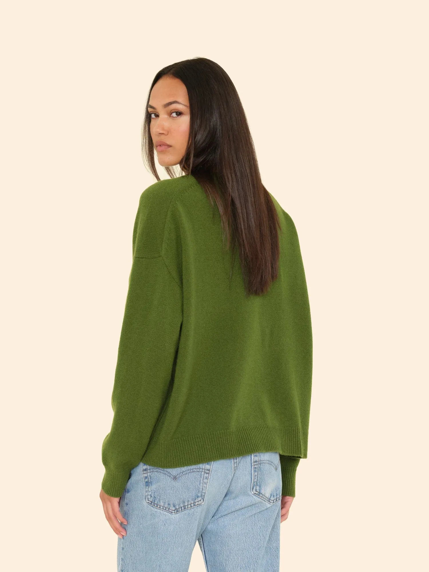 Herb Green Jodie Sweater sold by XiRENA product image thumbnail 2