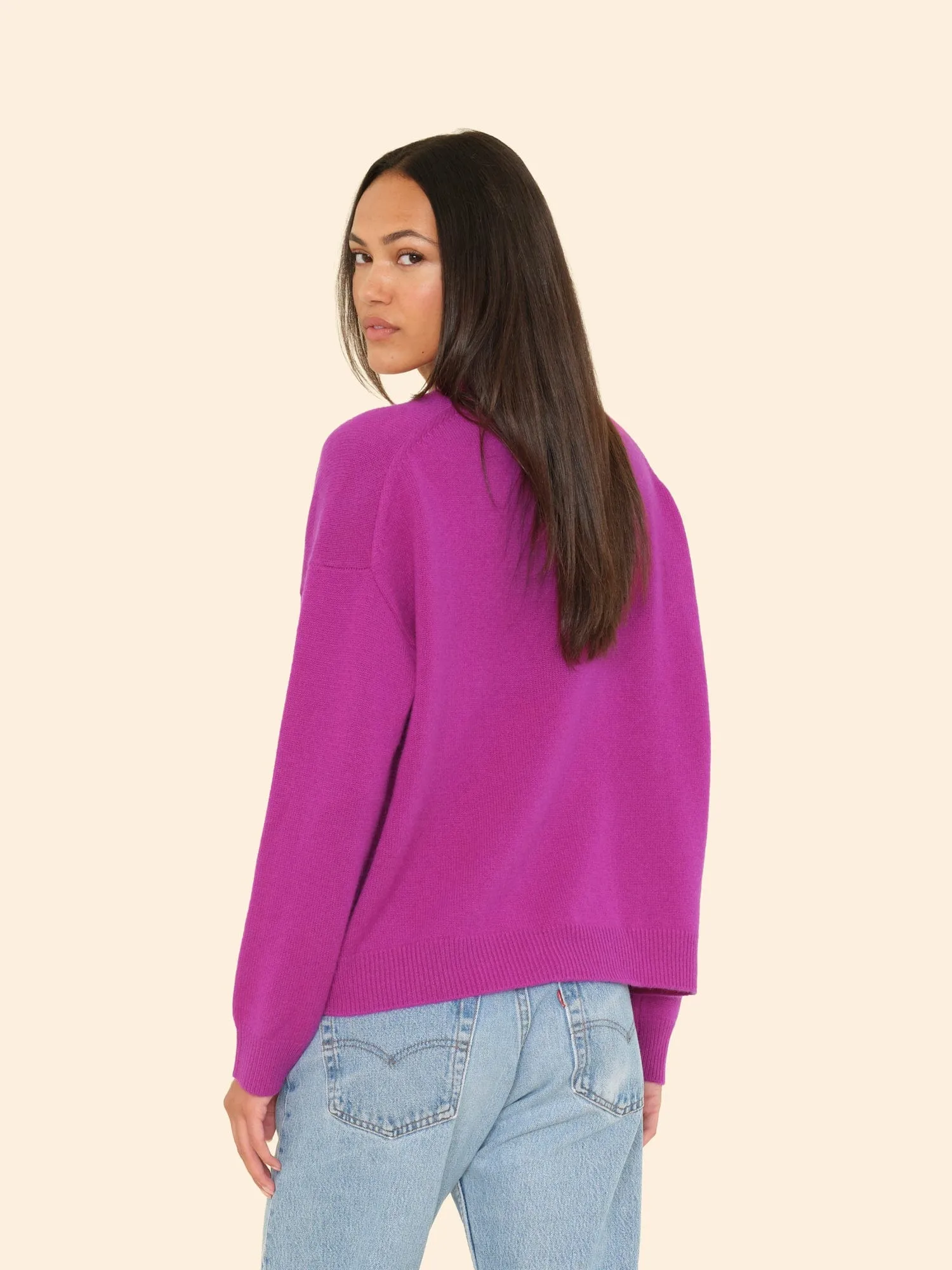 Electric Violet Jodie Sweater sold by XiRENA product image thumbnail 2