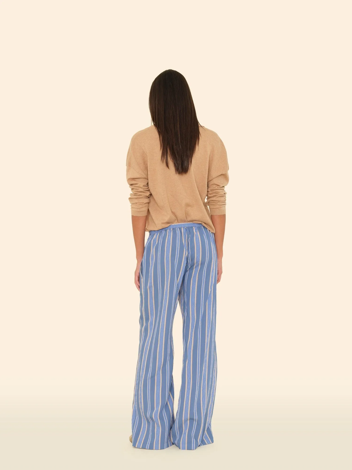 Navy Blue Stripe Pippen Pant sold by XiRENA product image thumbnail 2