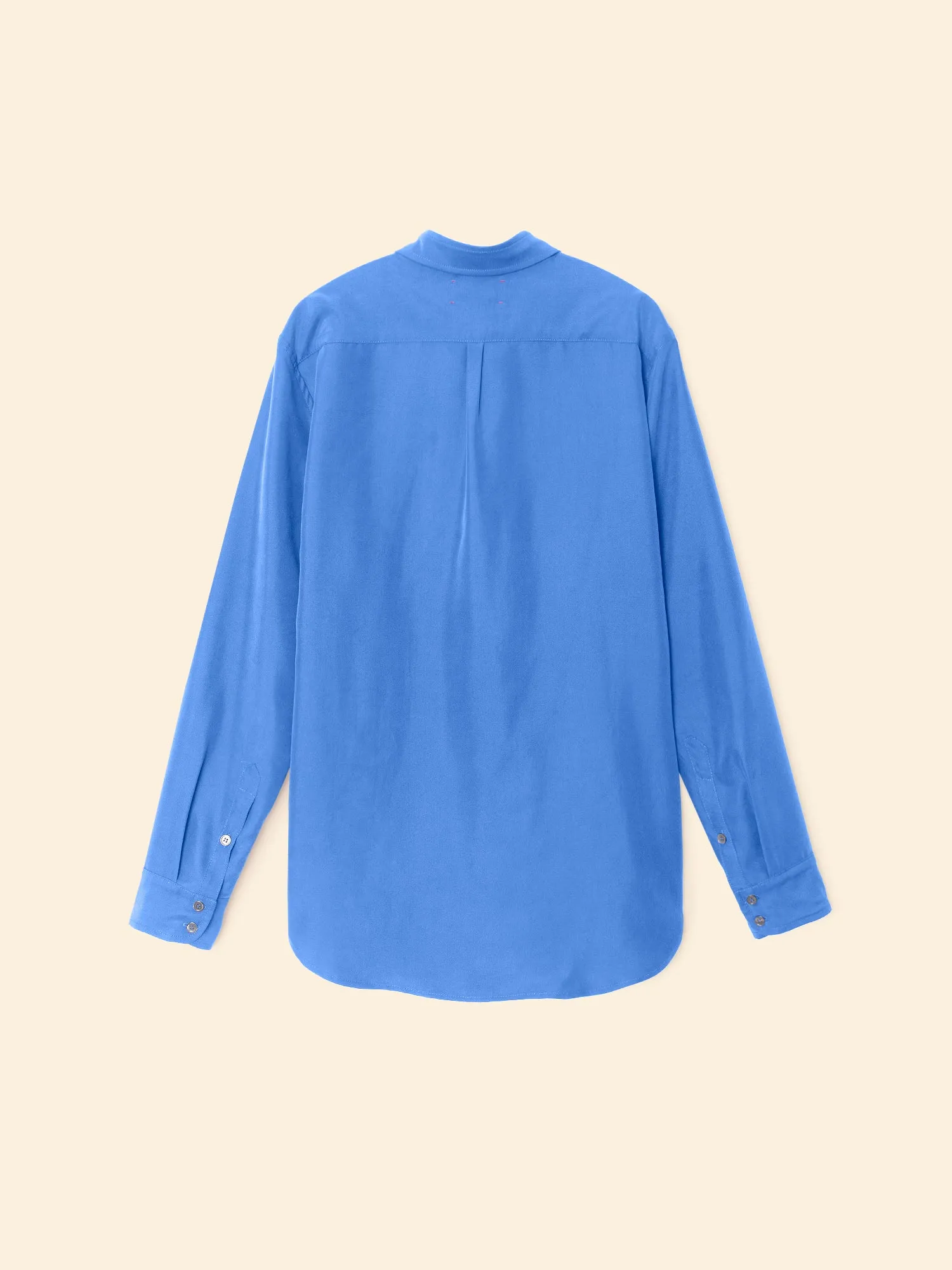 Lapis Blue Beau Modal Shirt sold by XiRENA product image thumbnail 4