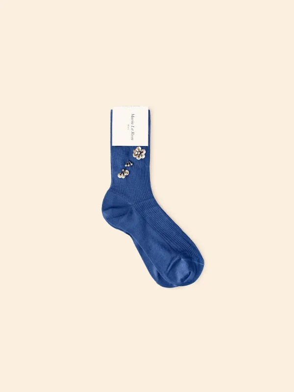 Bluette Agathe Socks sold by XiRENA