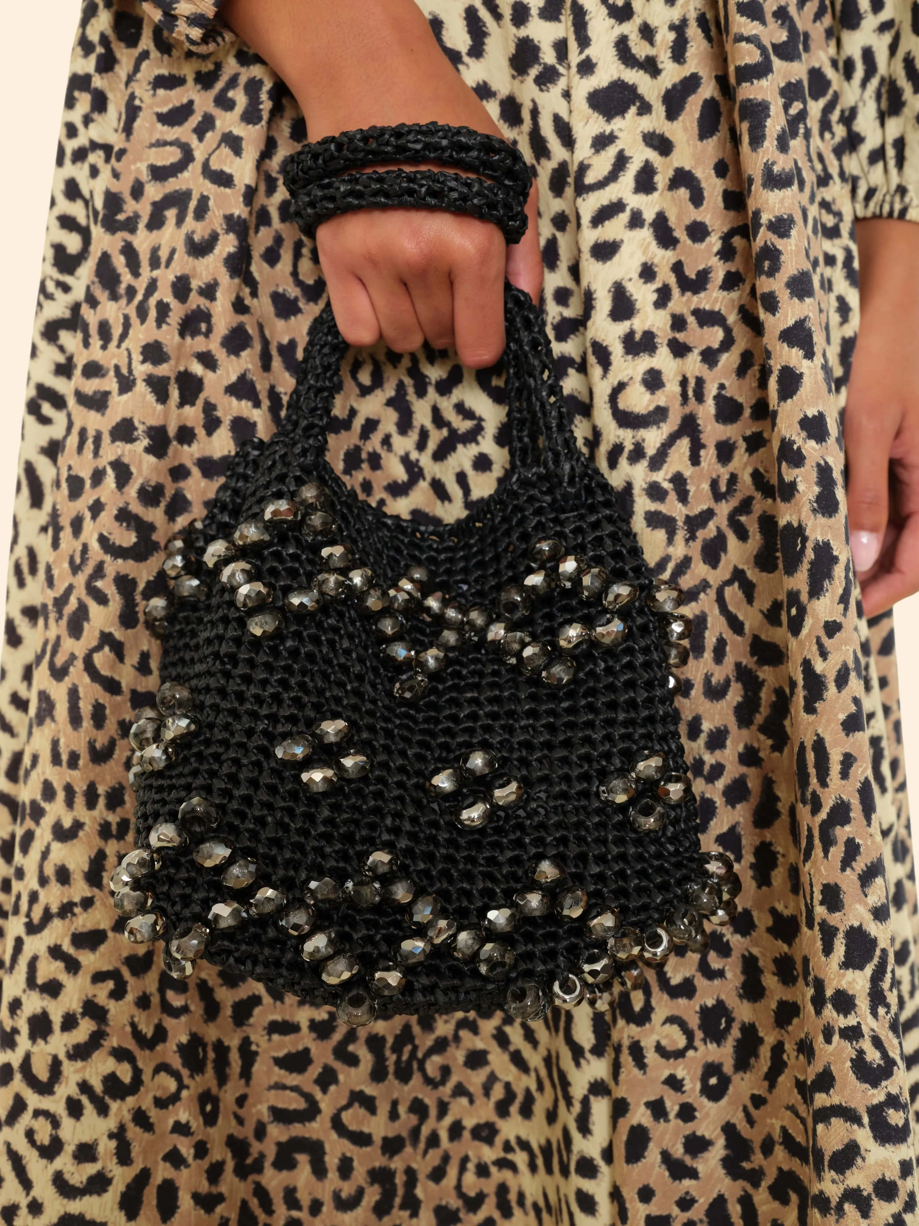 Black La Gemmé Mini Bucket Bag sold by XiRENA product image thumbnail 2