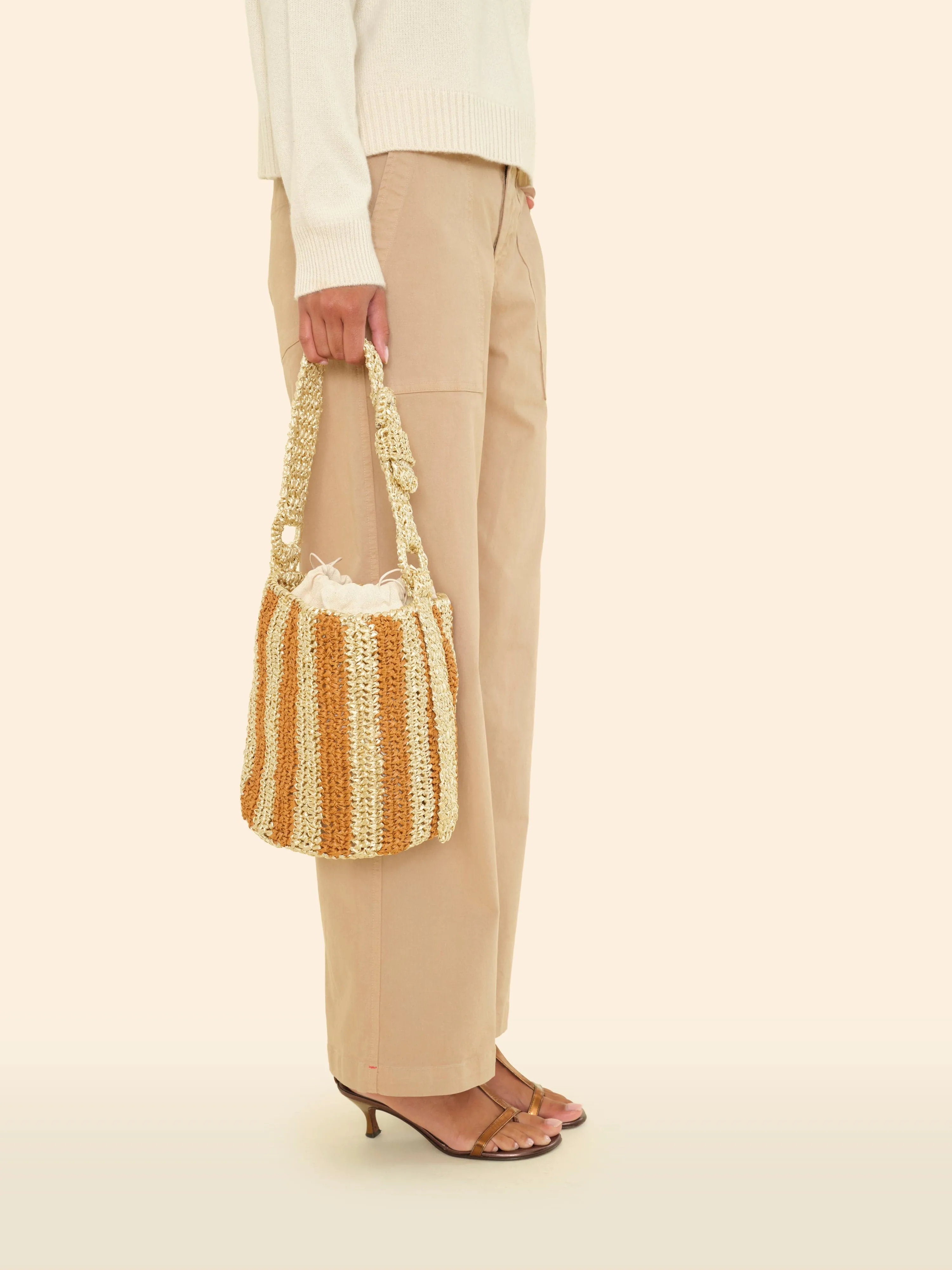 Natural Cheyenne Mini Bucket Bag sold by XiRENA product image thumbnail 2