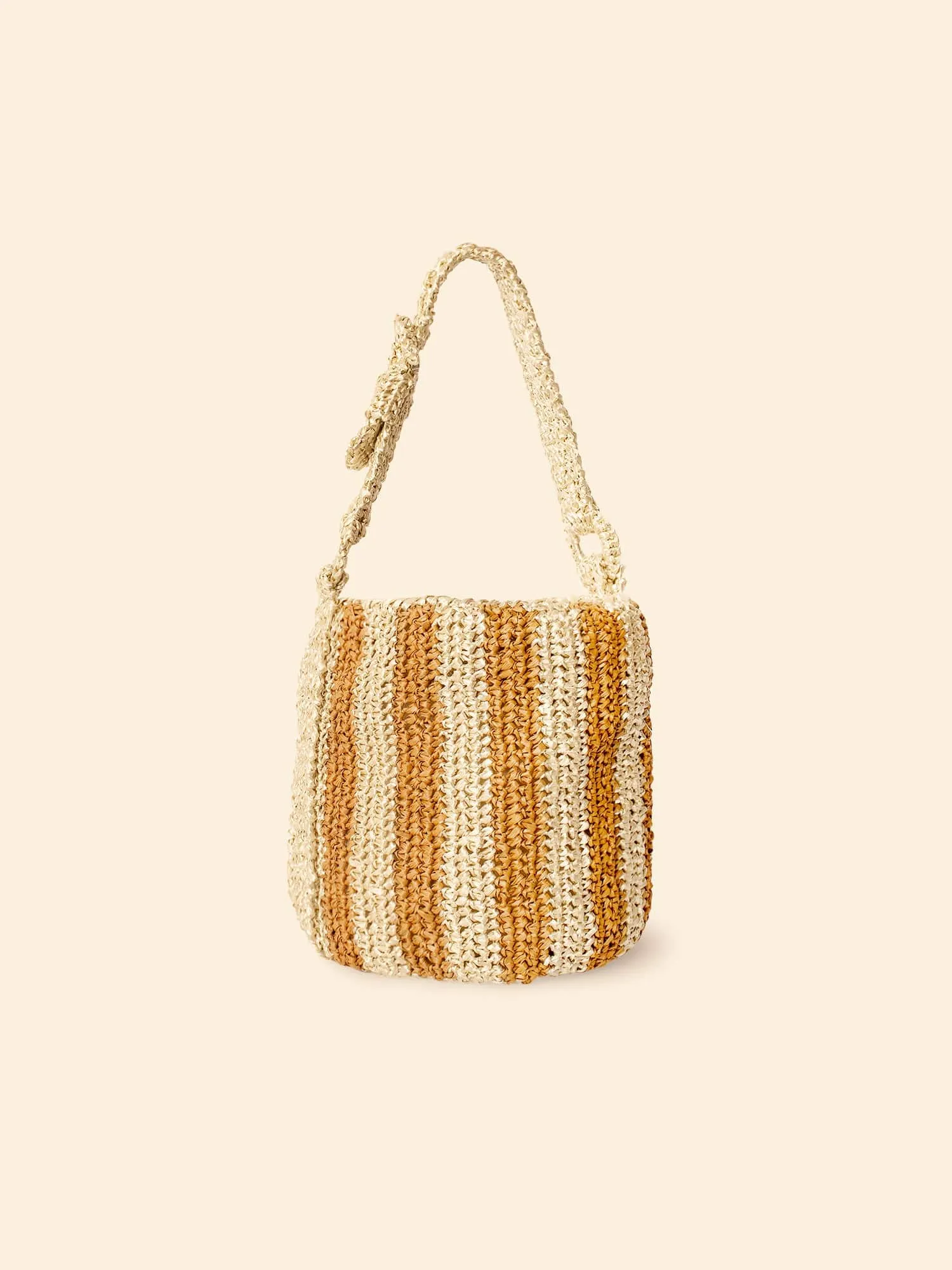 Natural Cheyenne Mini Bucket Bag sold by XiRENA product image thumbnail 3