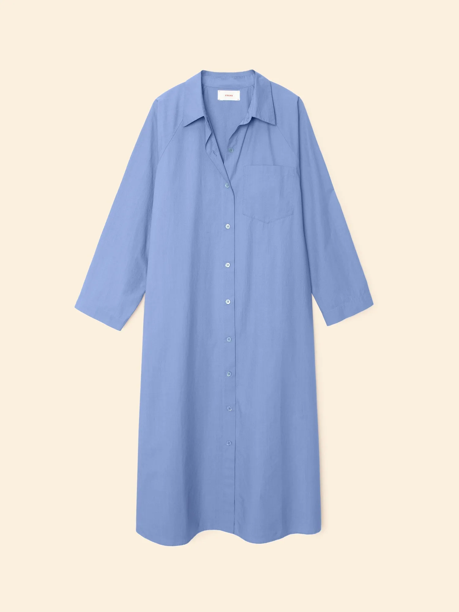Cadet Blue Marfa Dress sold by XiRENA product image thumbnail 3