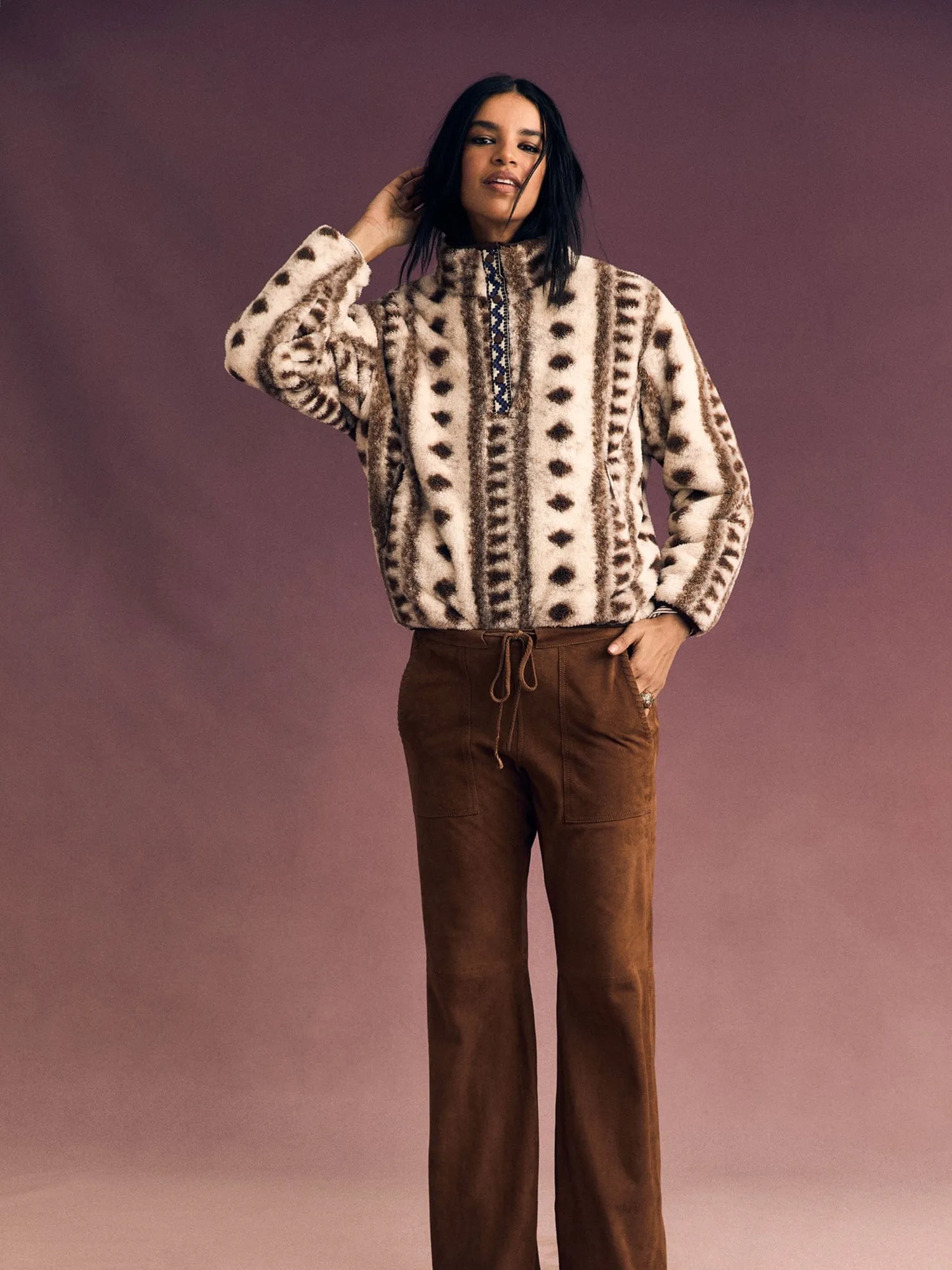 Mustang Clyde Suede Pant sold by XiRENA product image thumbnail 2