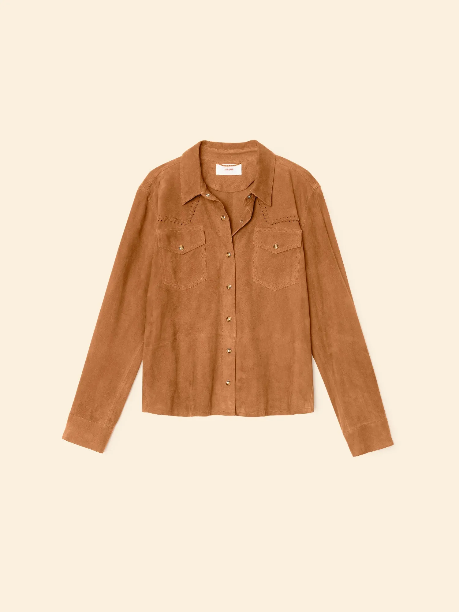 Mustang Billie Suede Shirt sold by XiRENA product image thumbnail 4