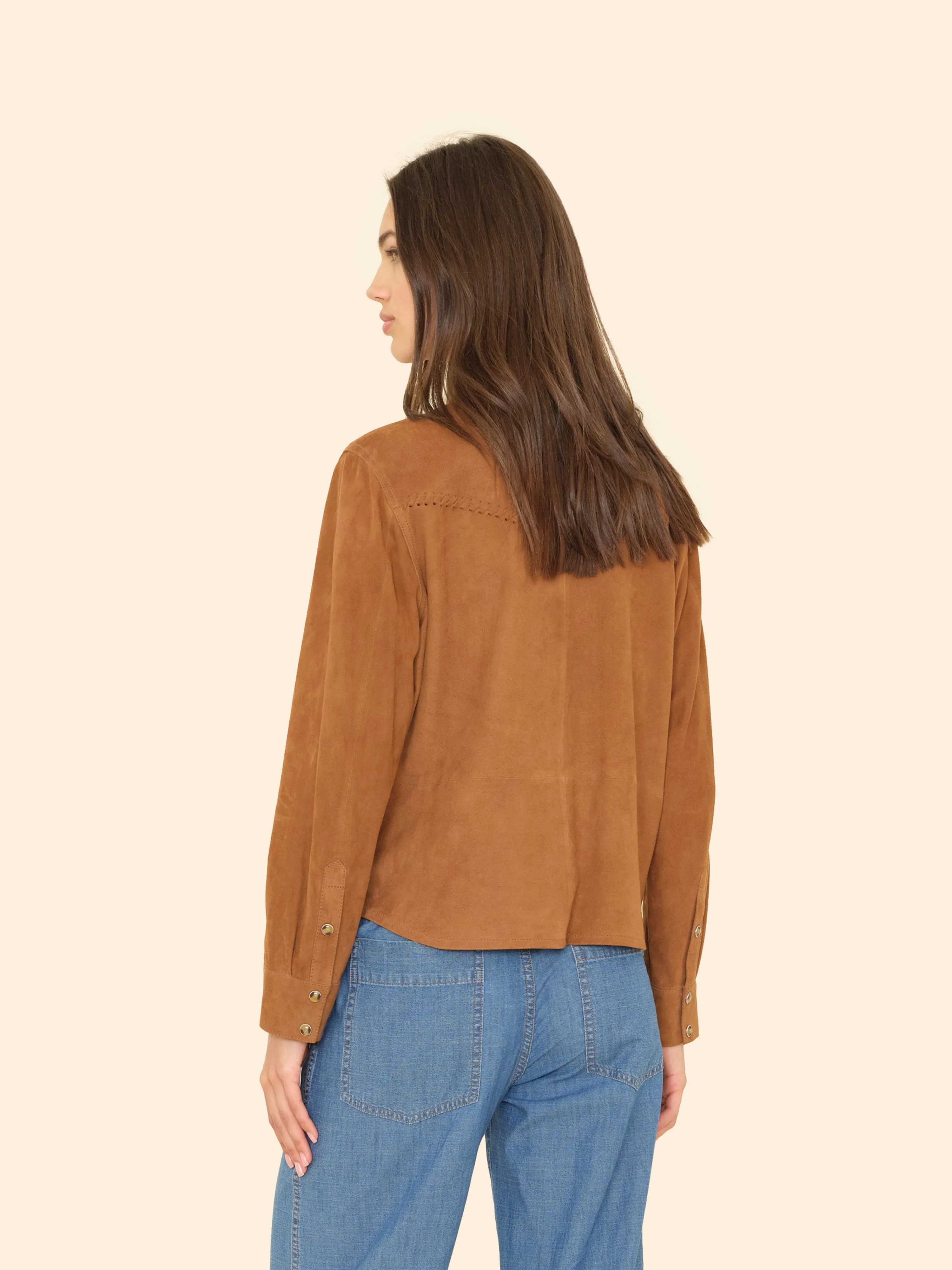 Mustang Billie Suede Shirt sold by XiRENA product image thumbnail 3