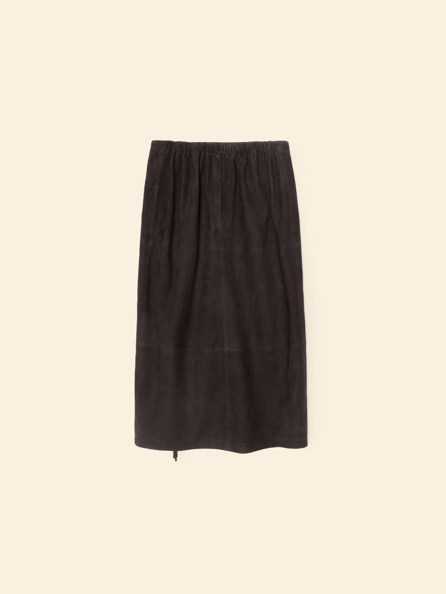 Black Bonnie Suede Skirt sold by XiRENA product image thumbnail 5