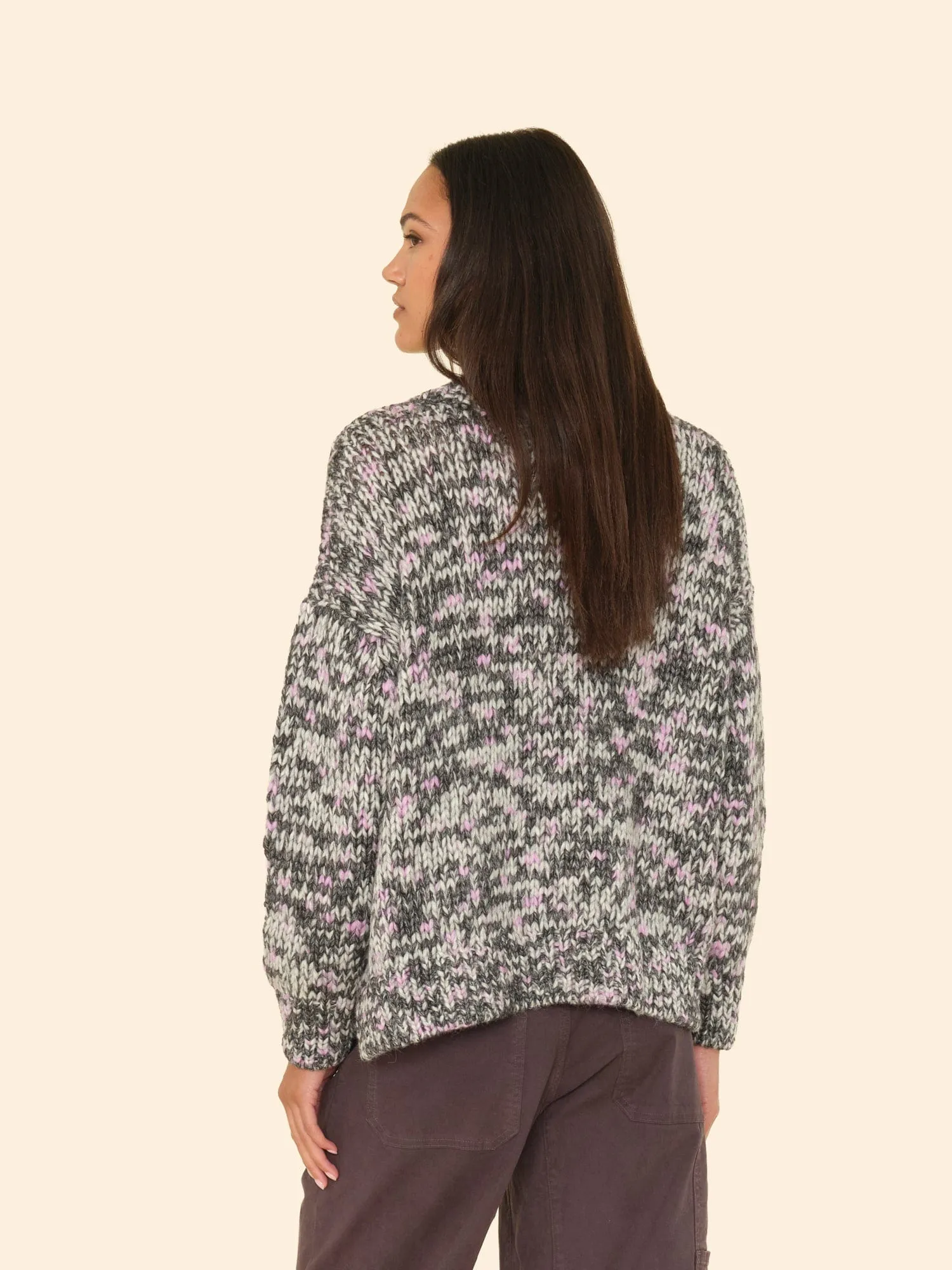 Black Melange Keyes Sweater sold by XiRENA product image thumbnail 2