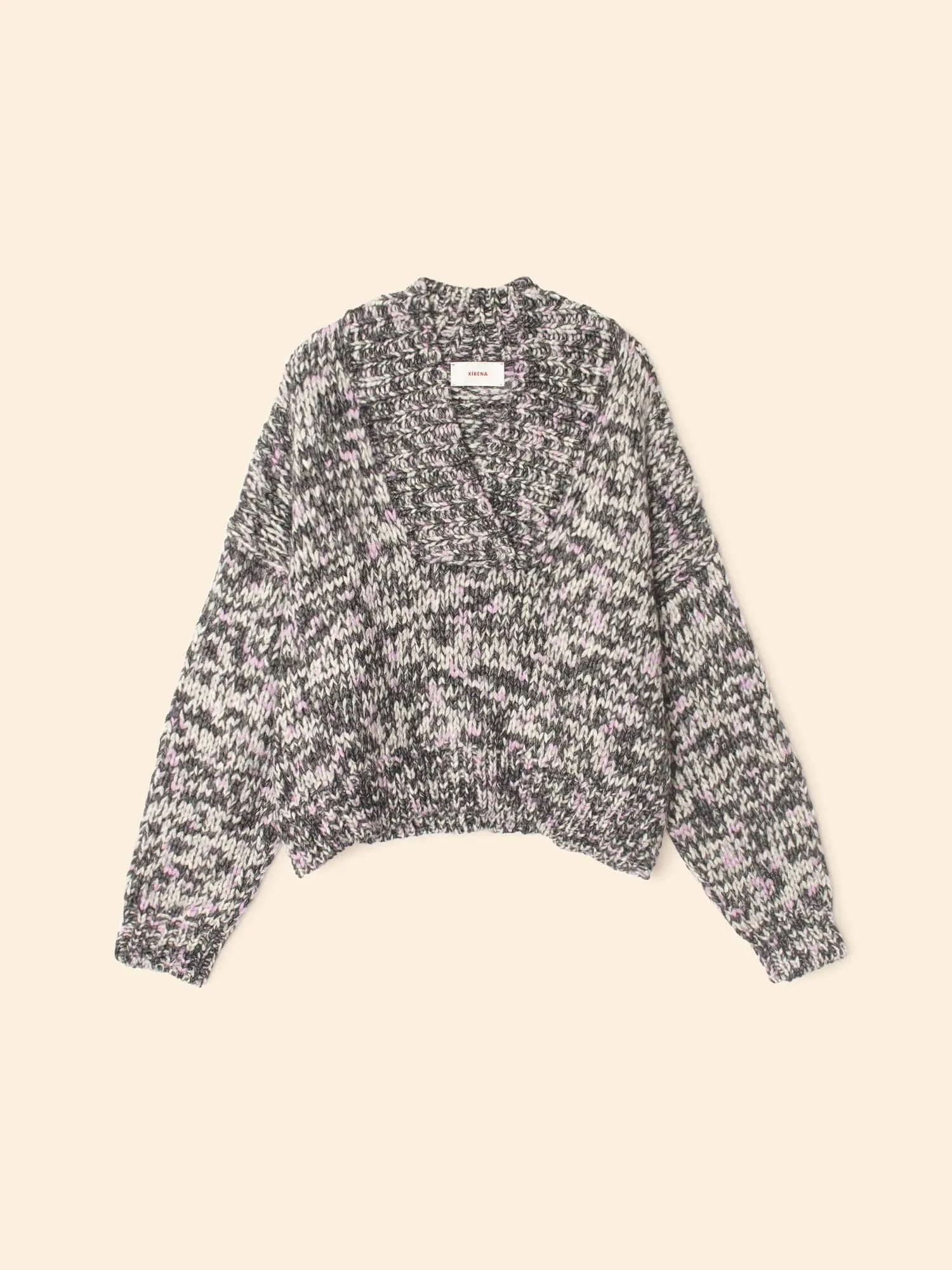 Black Melange Keyes Sweater sold by XiRENA product image thumbnail 3