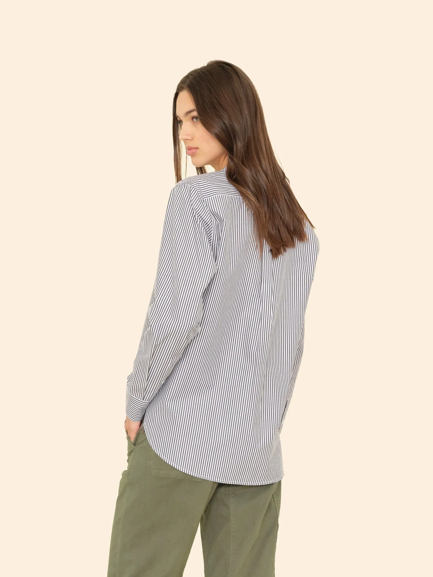 Slate Black Beau Shirt sold by XiRENA product image thumbnail 3