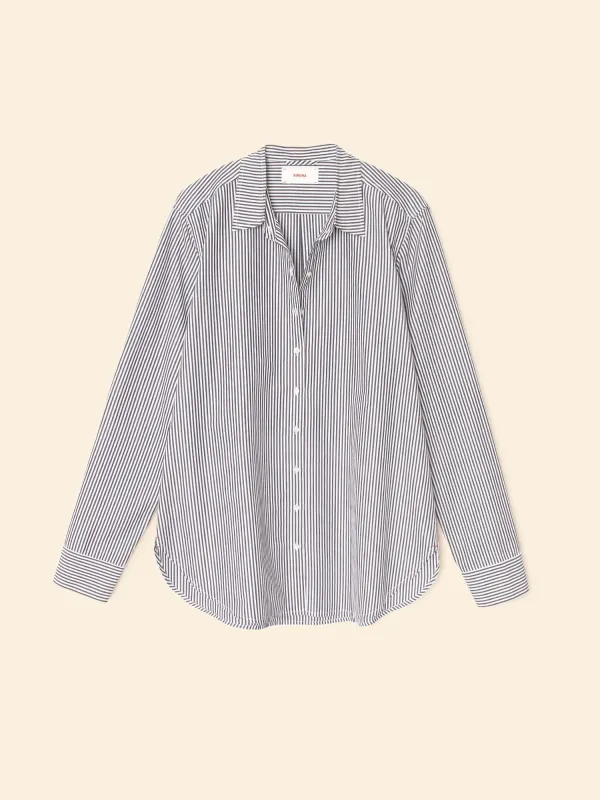 Slate Black Beau Shirt sold by XiRENA