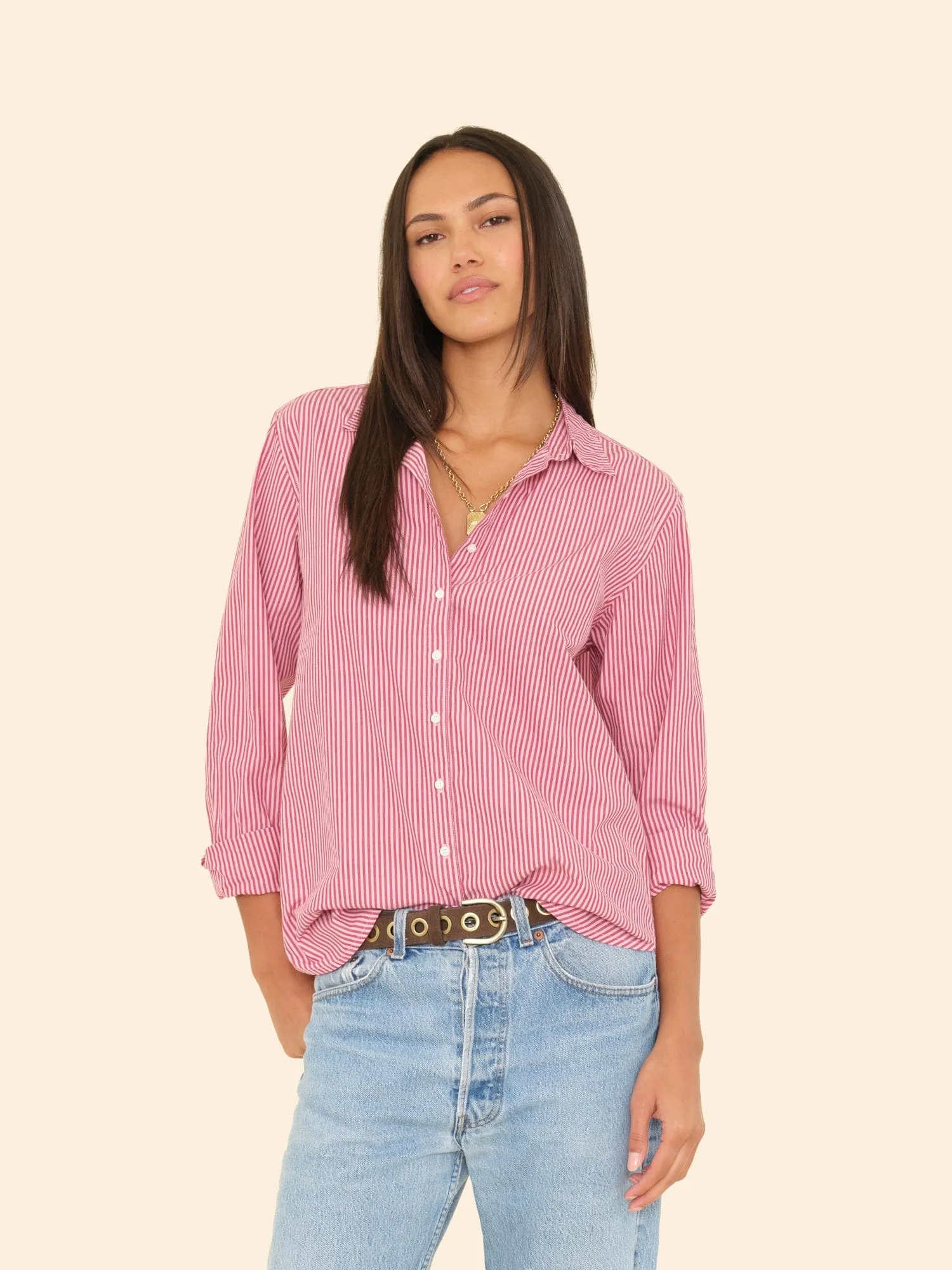 Ruby Red Beau Shirt sold by XiRENA