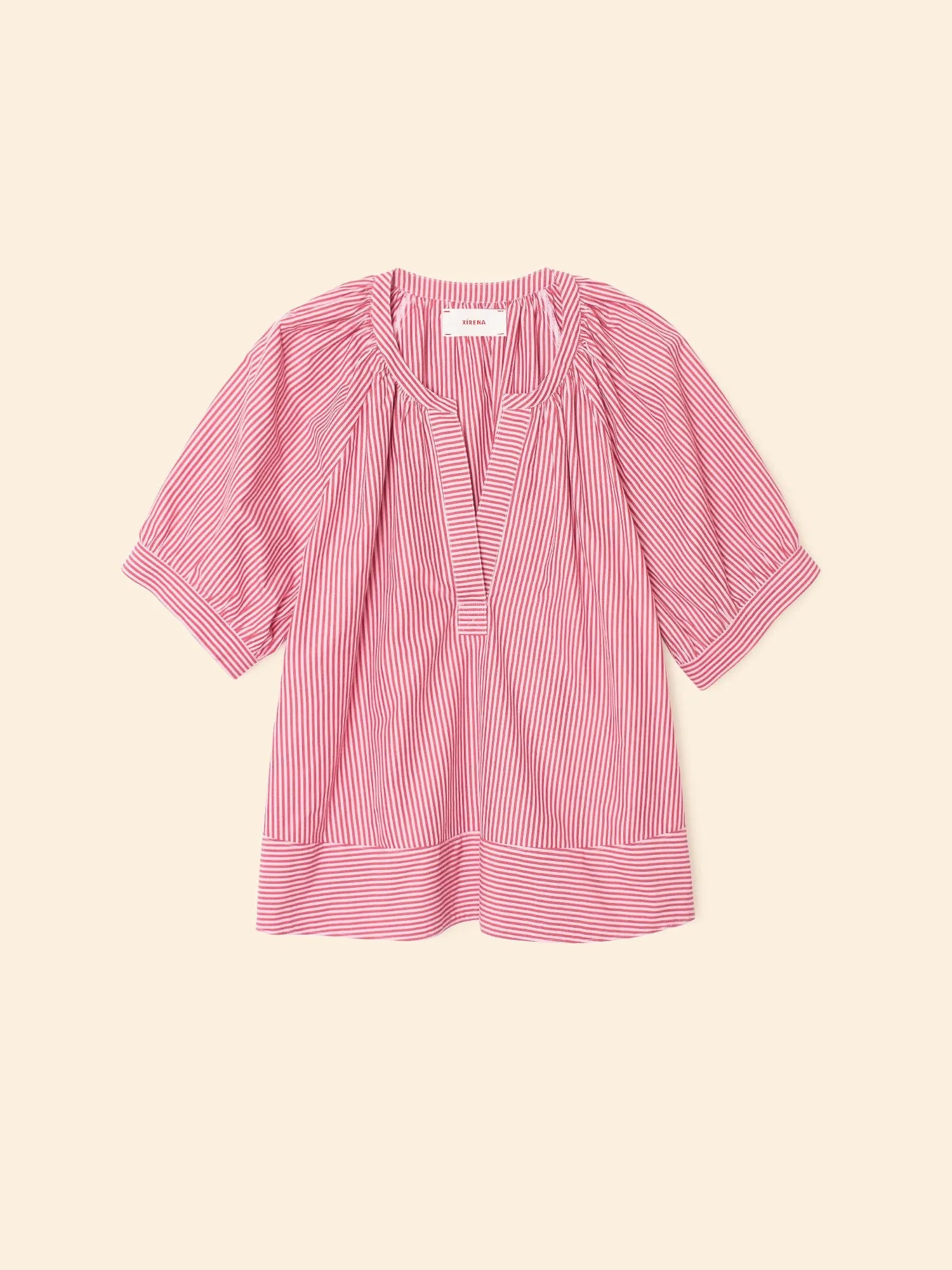 Ruby Red Josette Top sold by XiRENA