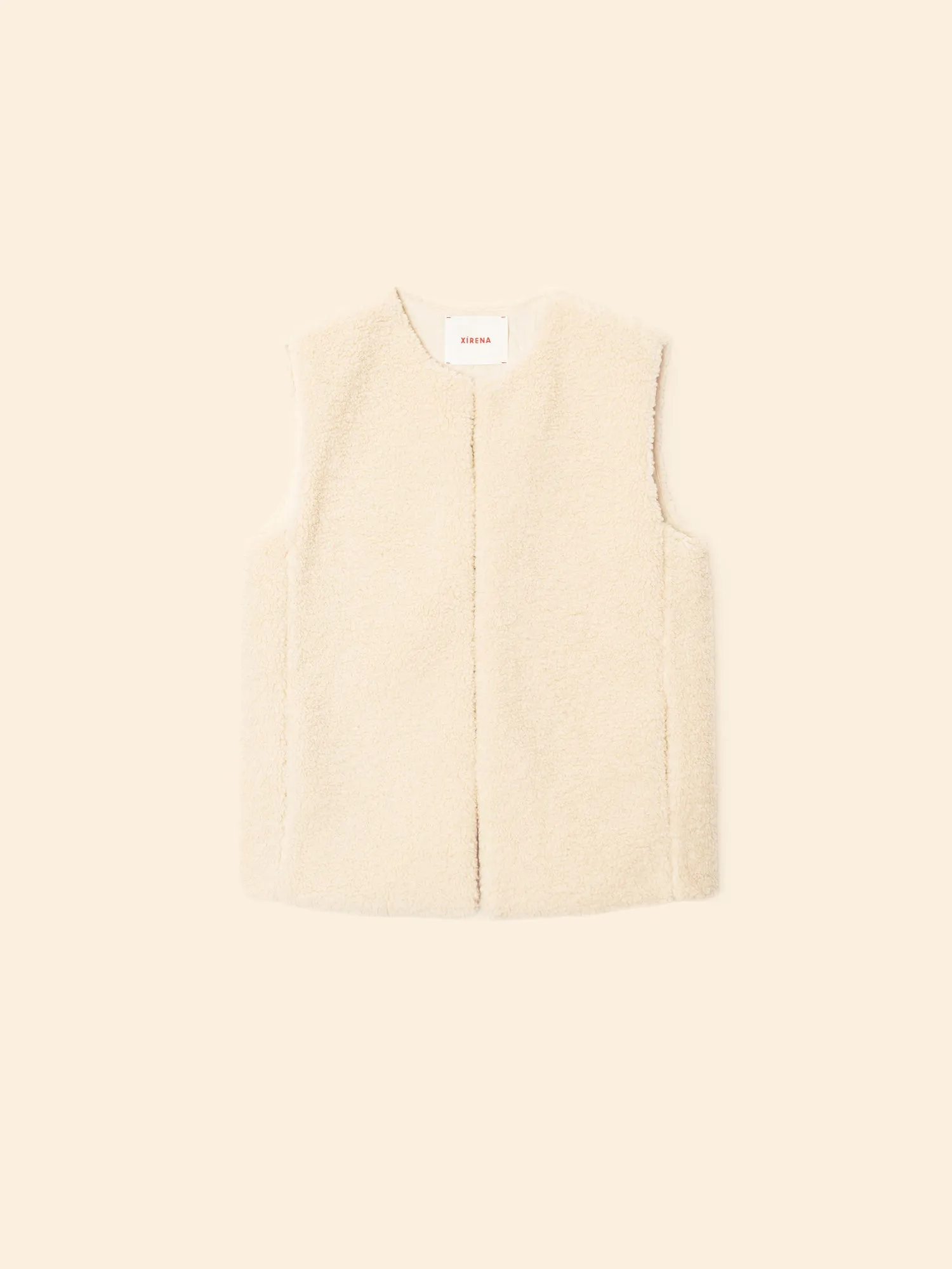 Cream Thea Vest sold by XiRENA product image thumbnail 4